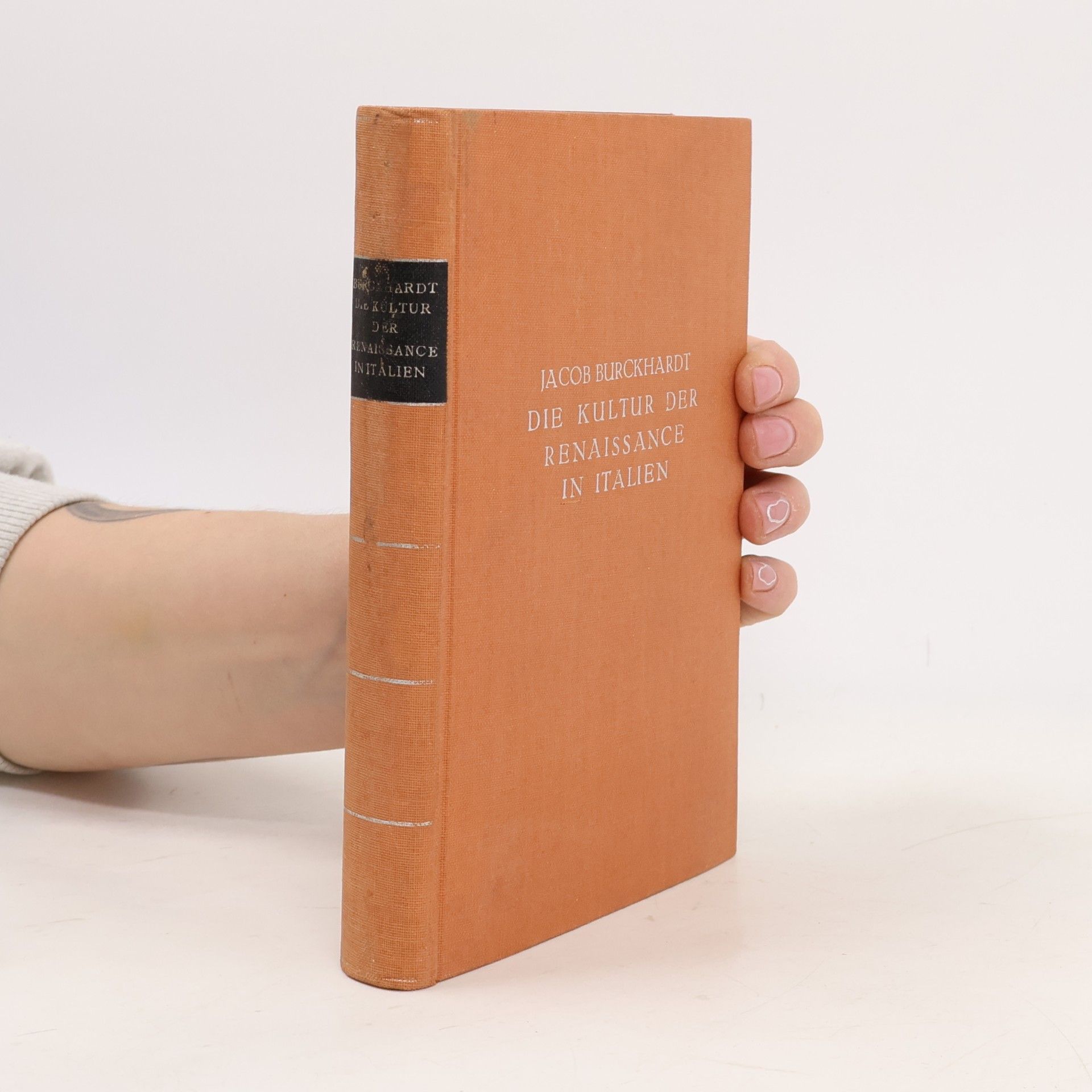 Jacob Burckhardt Die Kultur der Renaissance in Italien