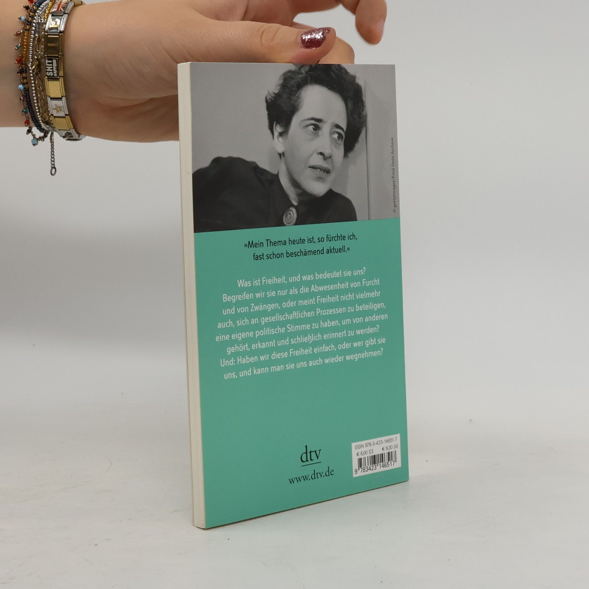 Hannah Arendt Die Freiheit, frei zu sein