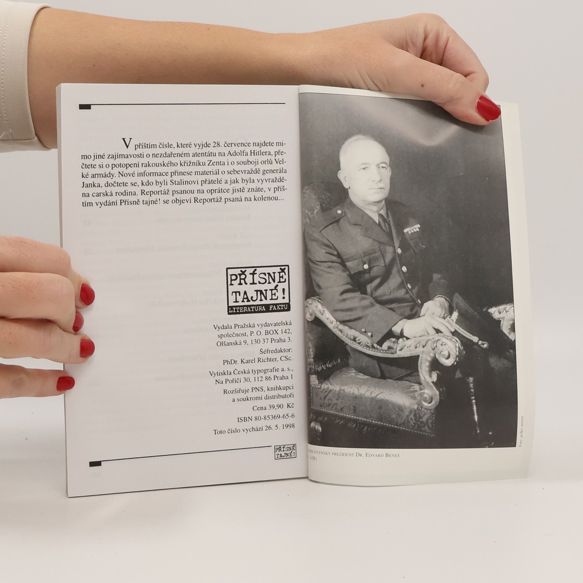 Autores varios Přísně tajné! Literatura faktu 3/1998