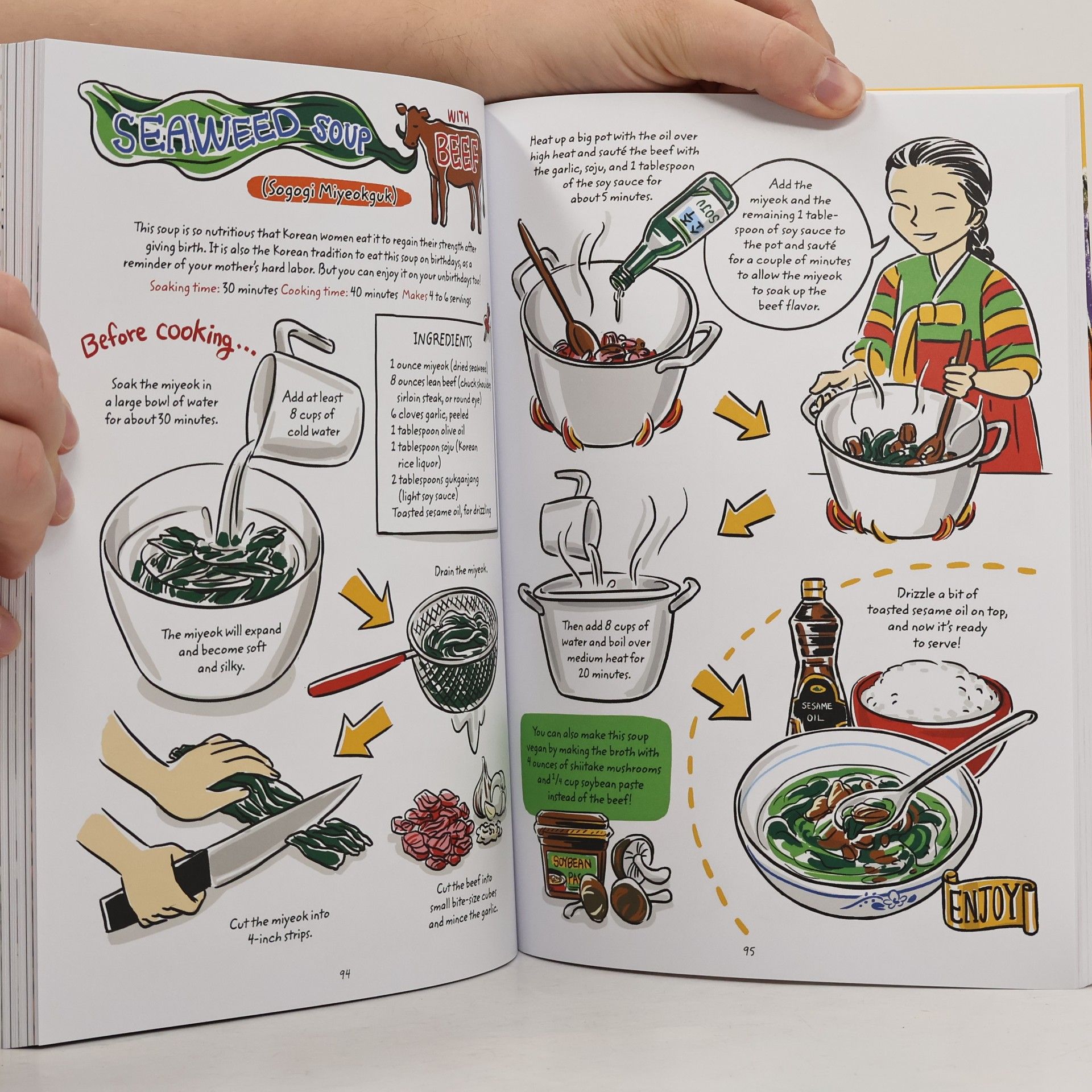 Robin Ha Cook Korean!