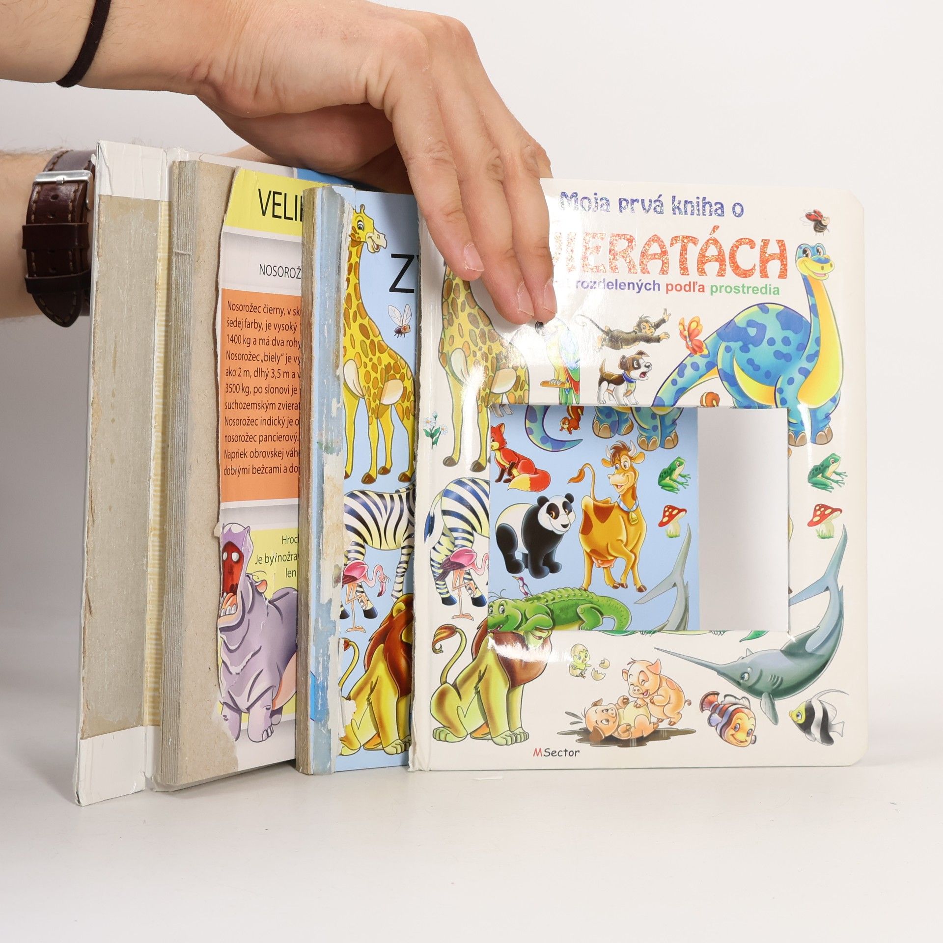 Various authors Moja prvá kniha o zvieratách