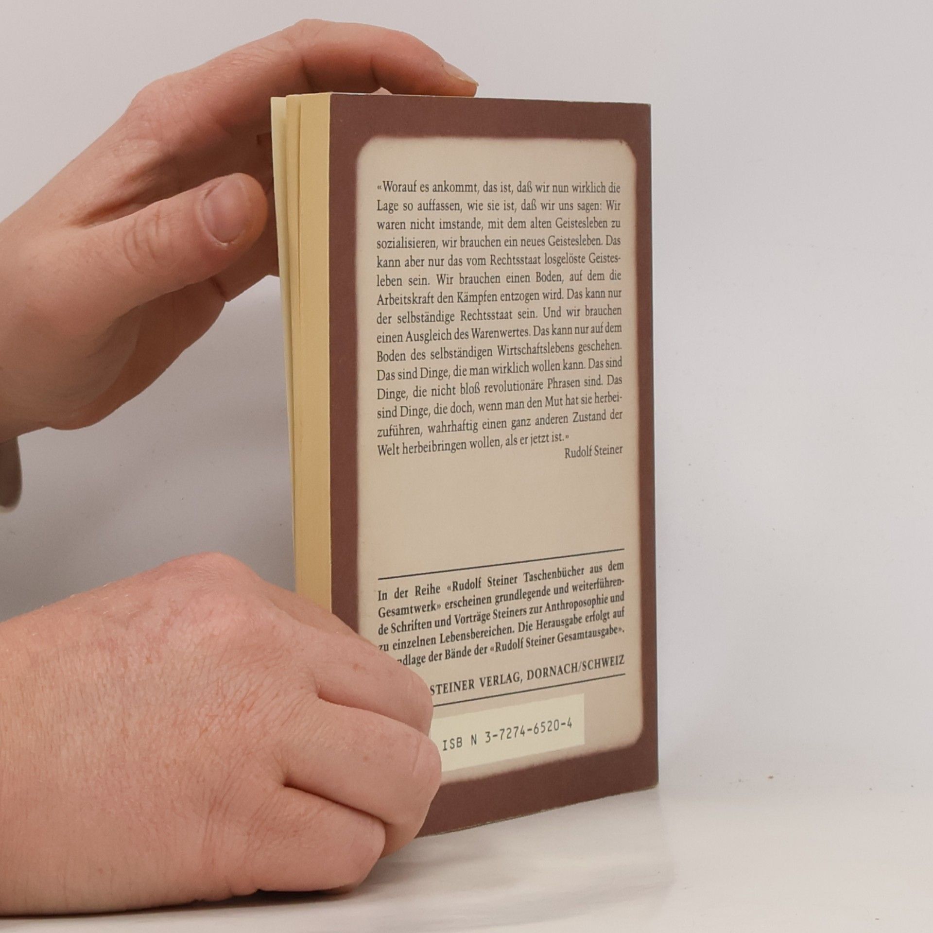 Rudolf Steiner Rudolf Steiner Taschenbücher aus dem Gesamtwerk - 652: Gedankenfreiheit und soziale Kräfte