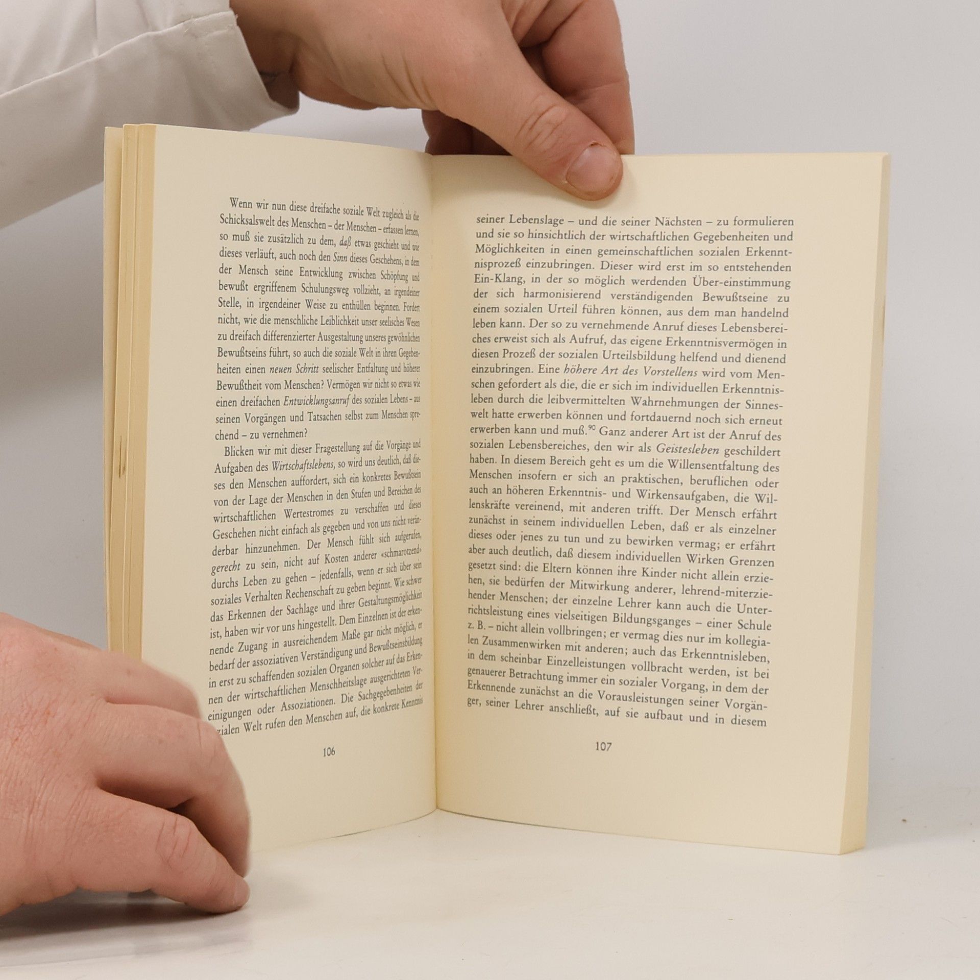 Benediktus Hardorp Anthroposophie und Dreigliederung