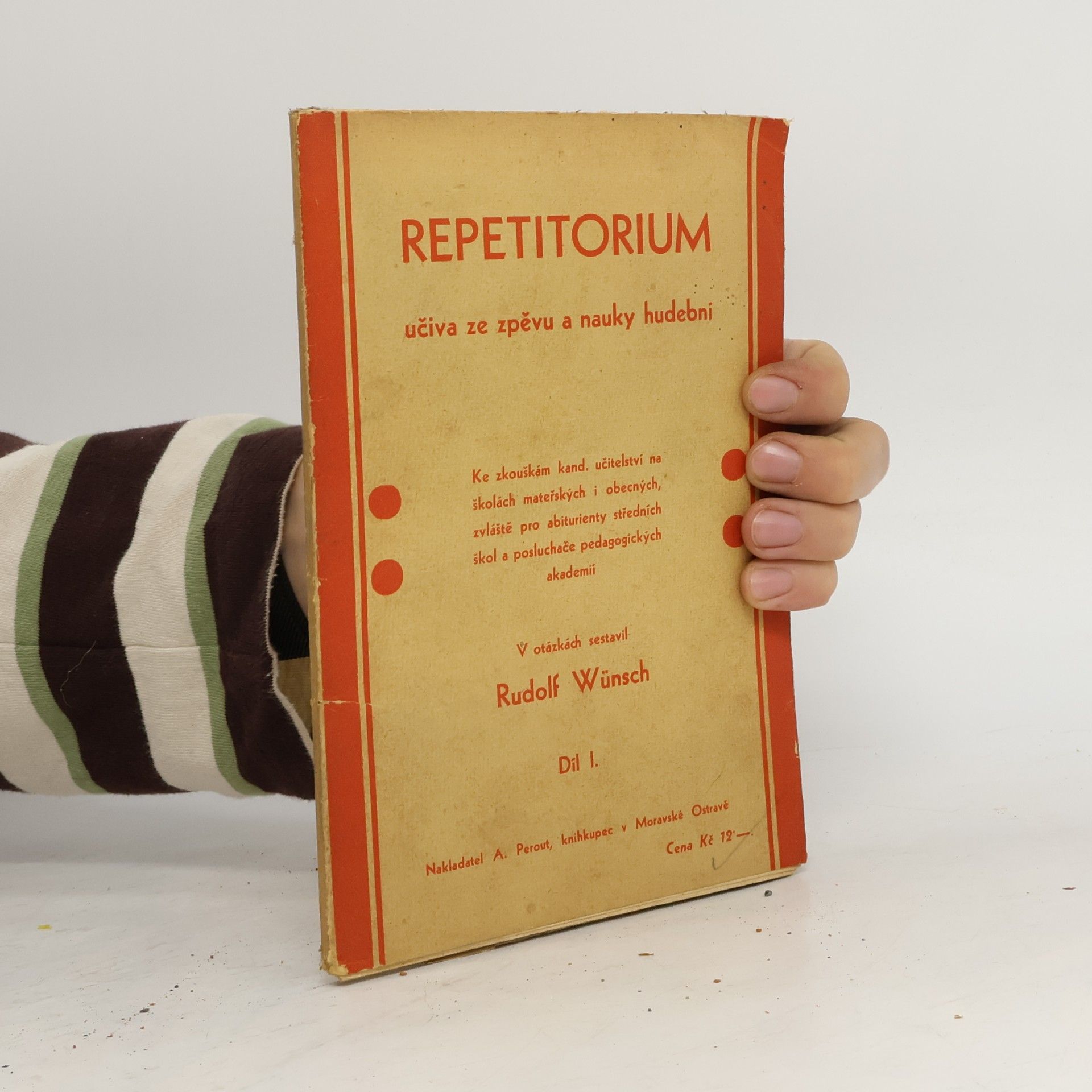Repetitorium, učiva ze zpěvu a nauky hudební