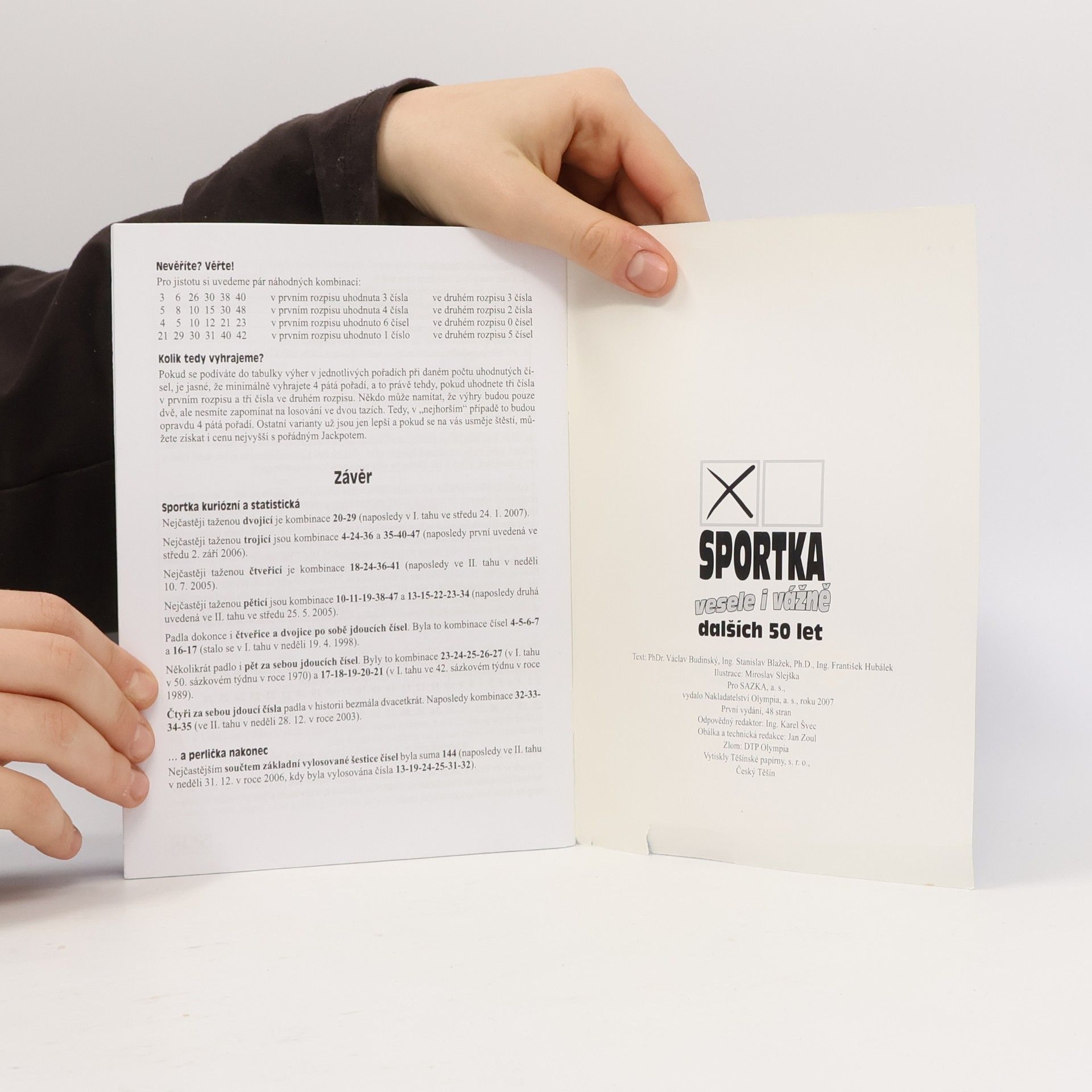 Kolektív autorov SPORTKA vesele i vážně dalších 50 let
