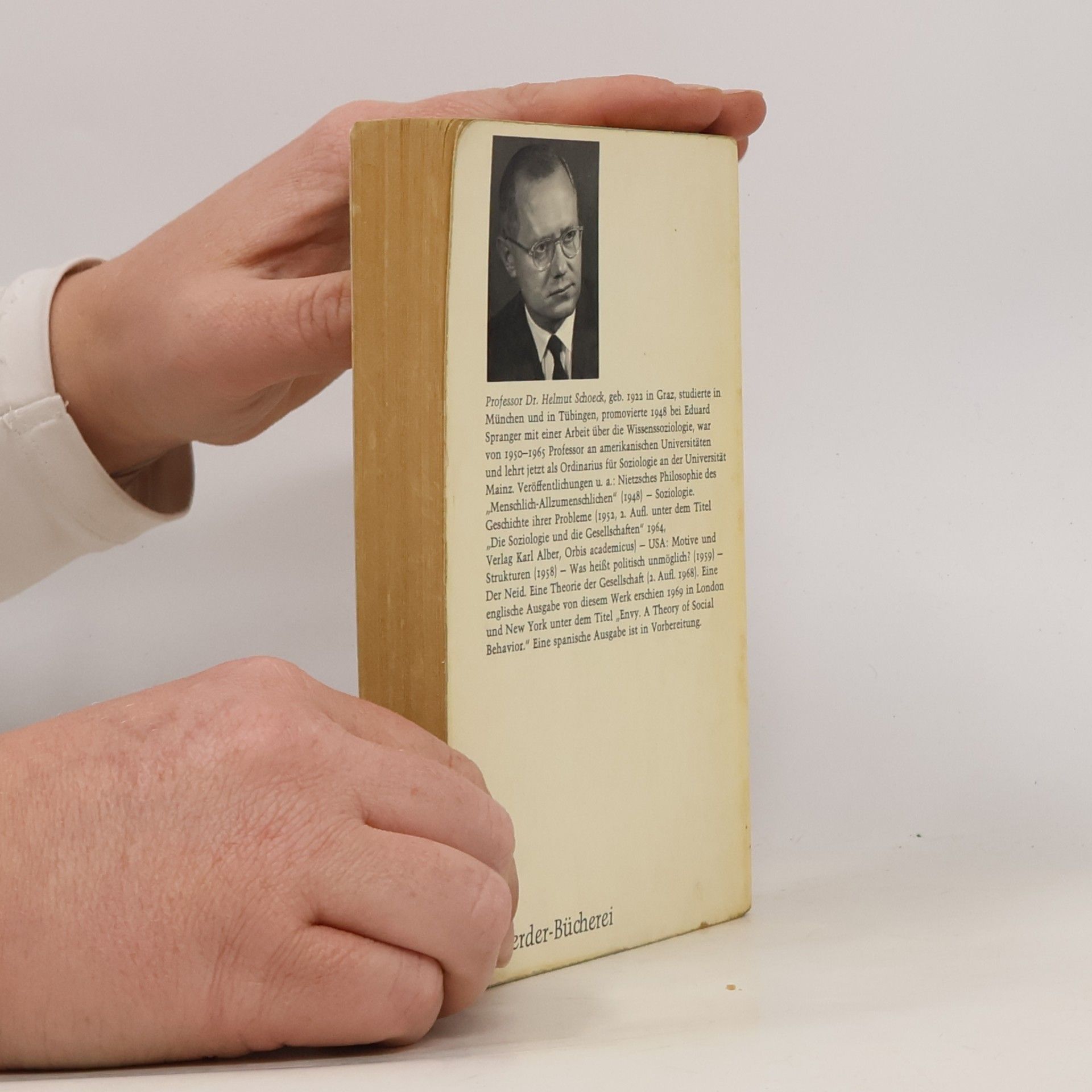 Helmut Schoeck Kleines soziologisches Wörterbuch