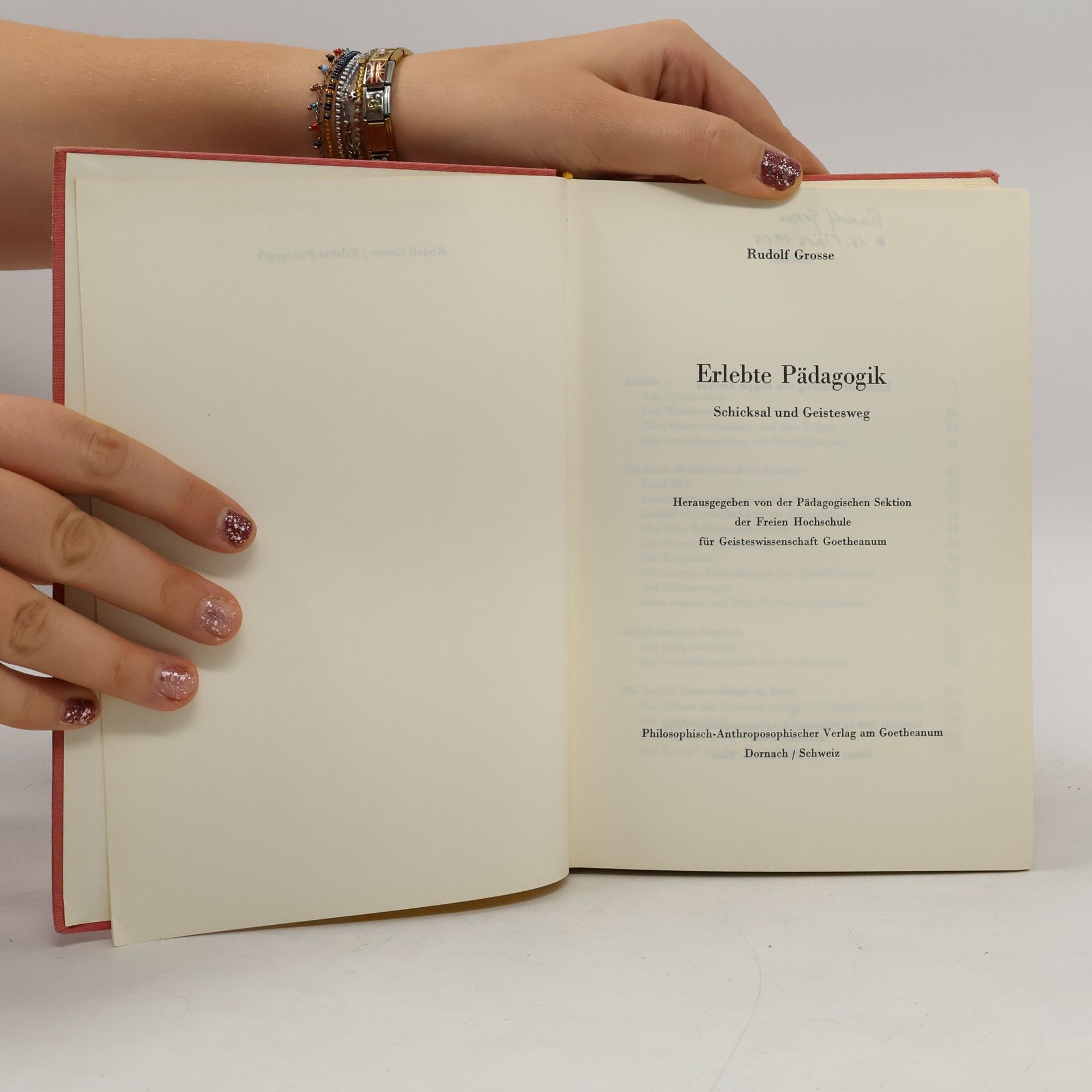 Rudolf Große Erlebte Pädagogik