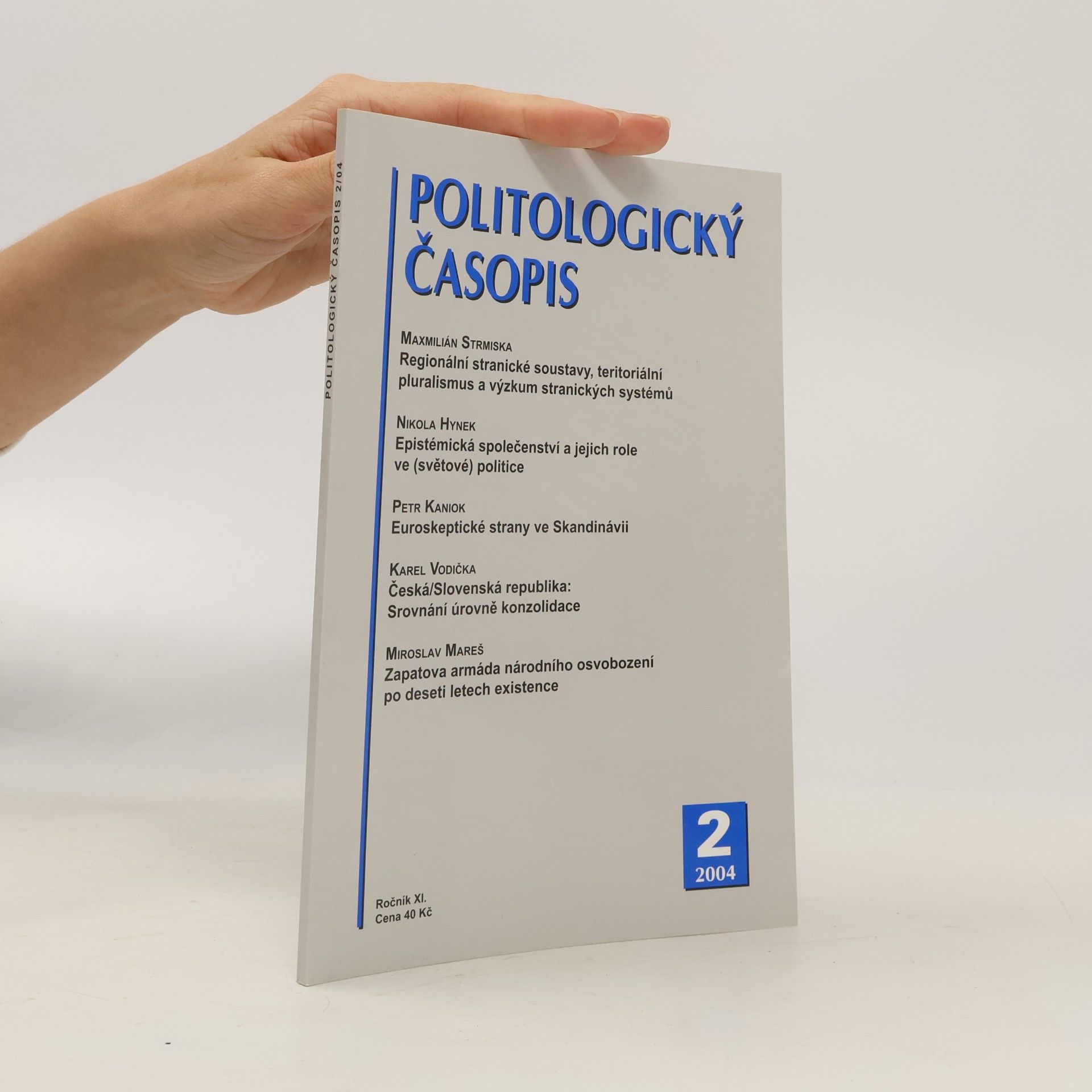 Politologický časopis. Ročník XI. č. 2