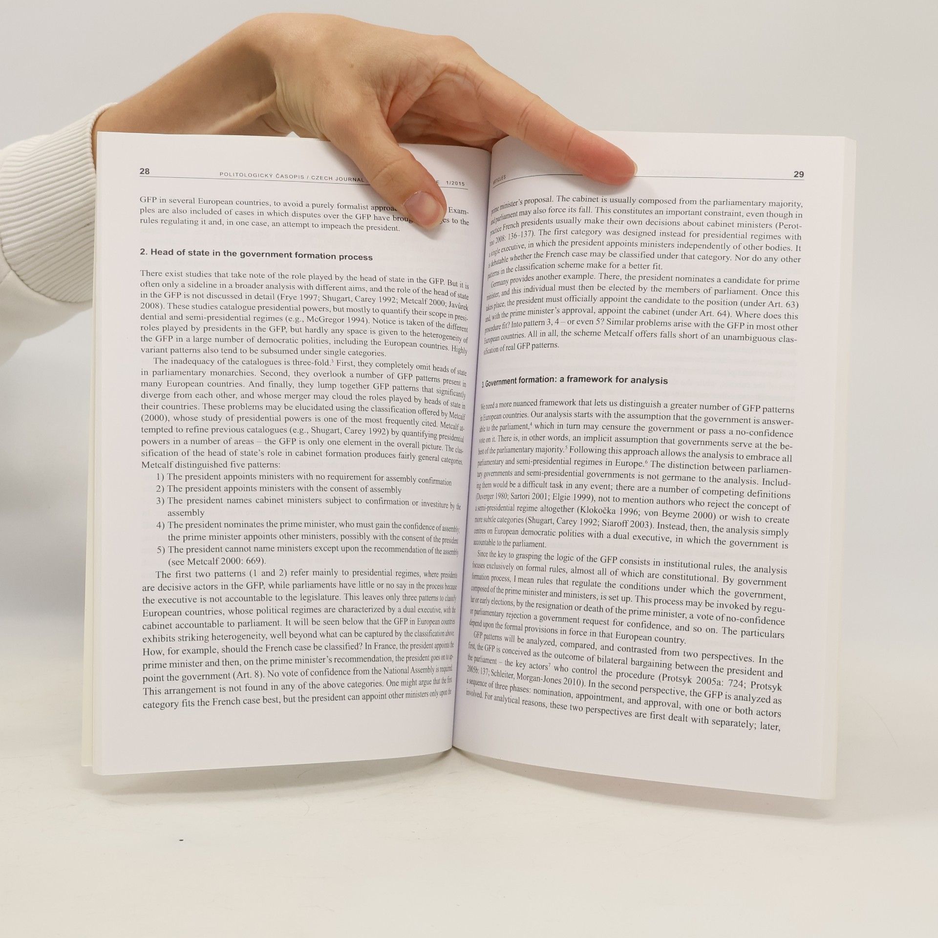 Various authors Politologický časopis 1/2015