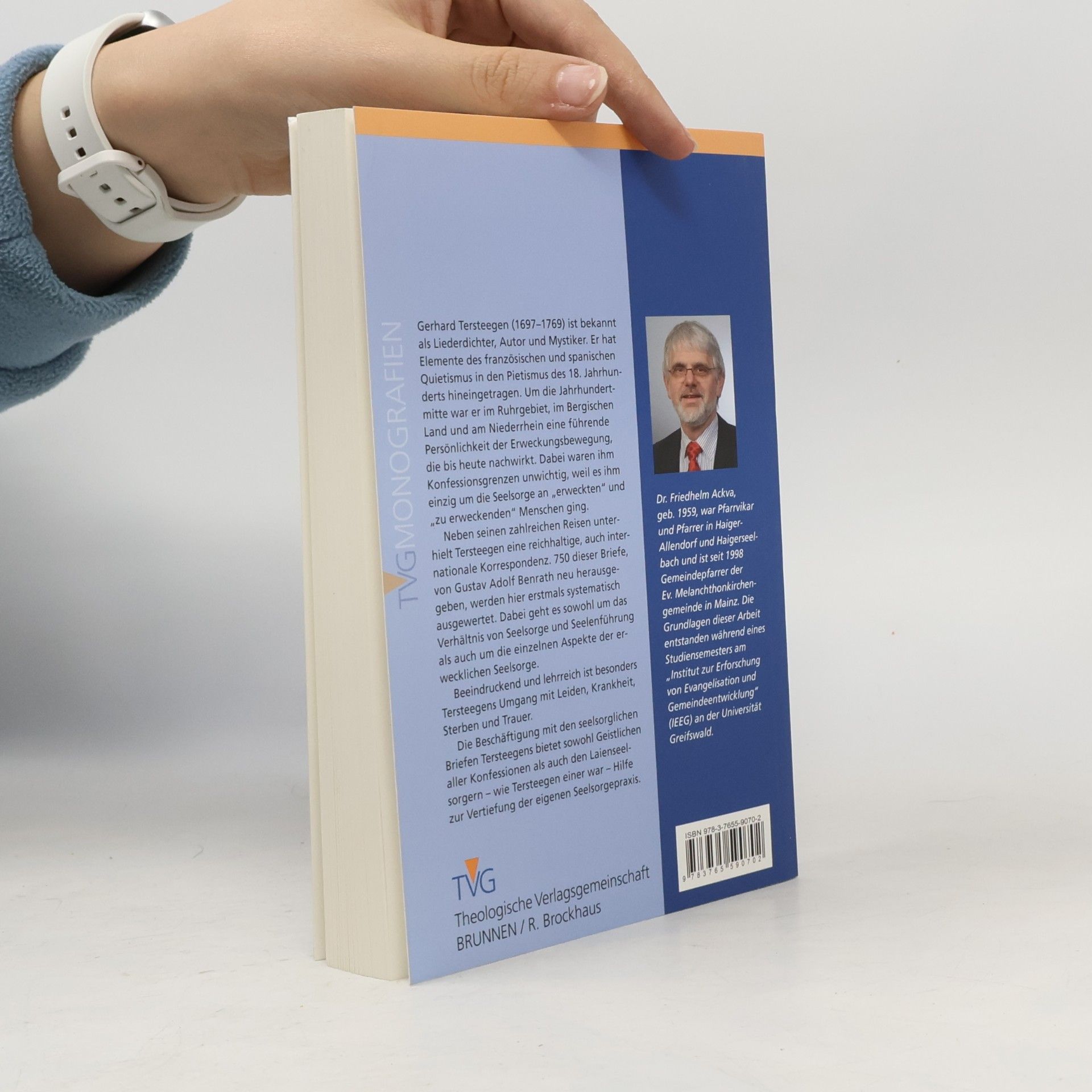 Friedhelm Ackva TVG Monografien: Gerhard Tersteegen als Briefseelsorger