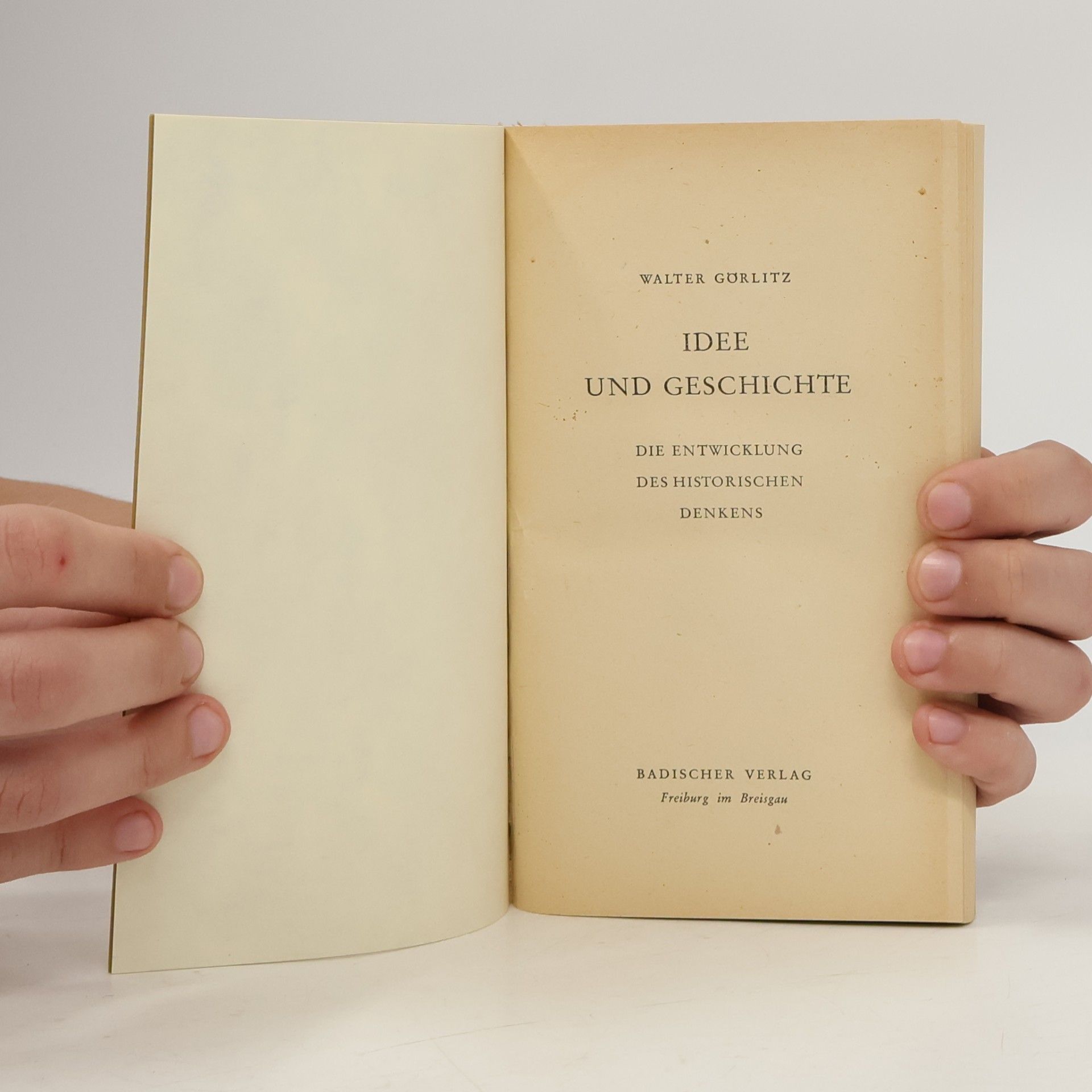 Walter Görlitz Idee und Geschichte