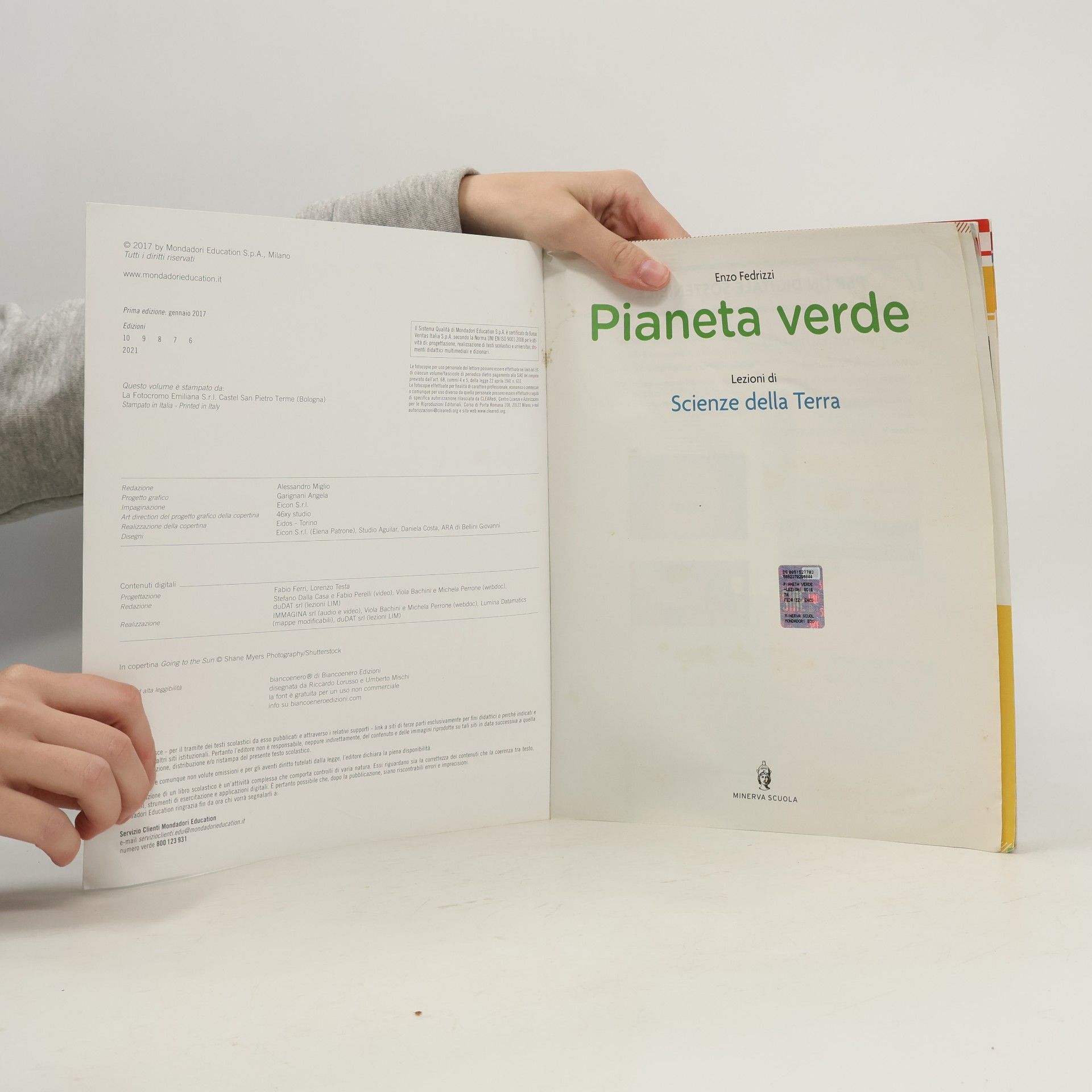 Enzo Fedrizzi Il pianeta verde. Lezioni di scienze della terra. Per gli Ist. tecnici e professionali. Con e-book. Con espansione online