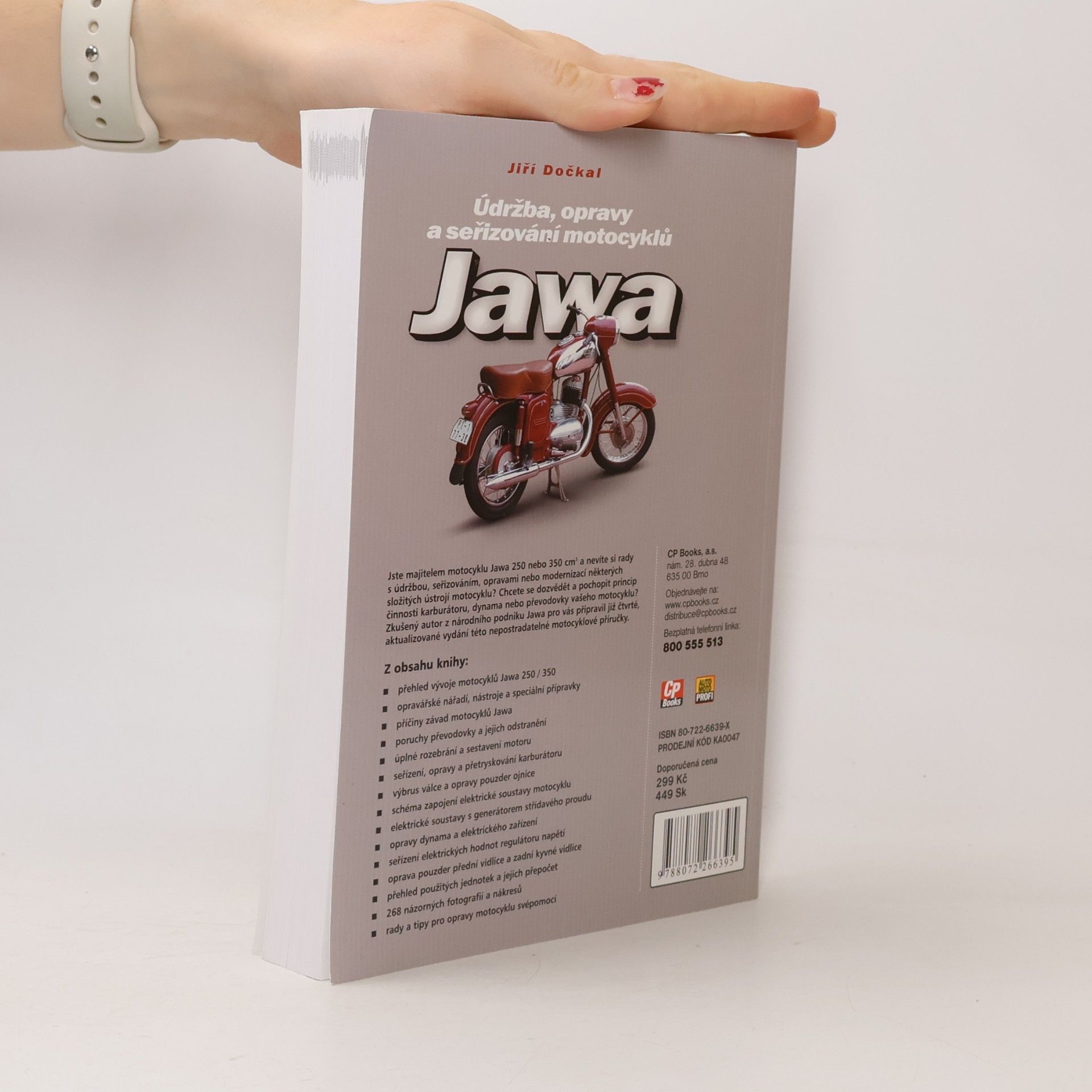 Jiří Dočkal Údržba, opravy a seřizování motocyklů Jawa