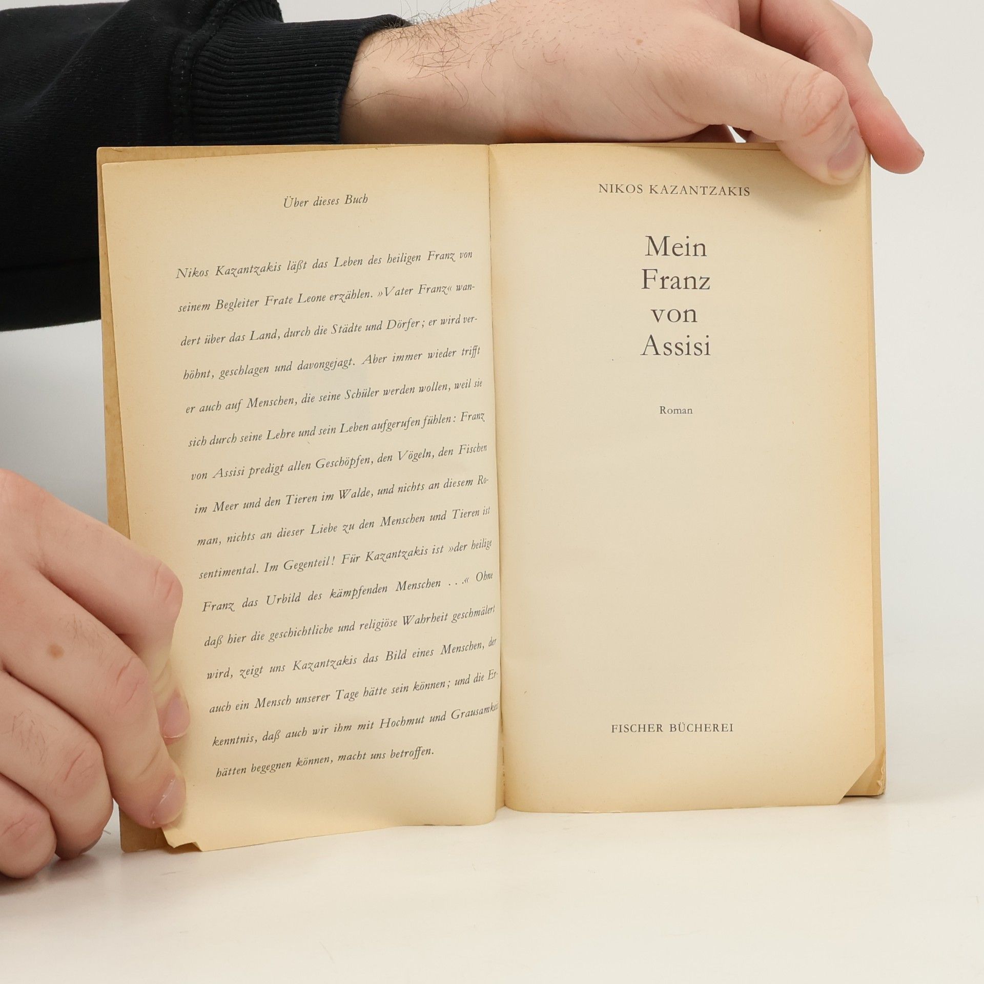 Nikos Kazantzakis Mein Franz Von Assisi