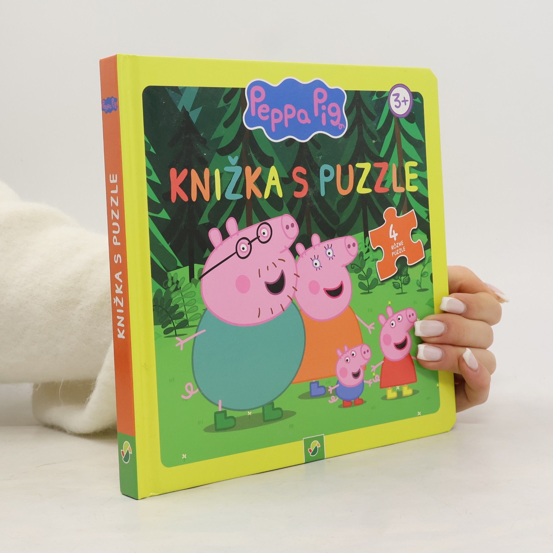 Kolektiv autorů Knížka s puzzle. Peppa Pig