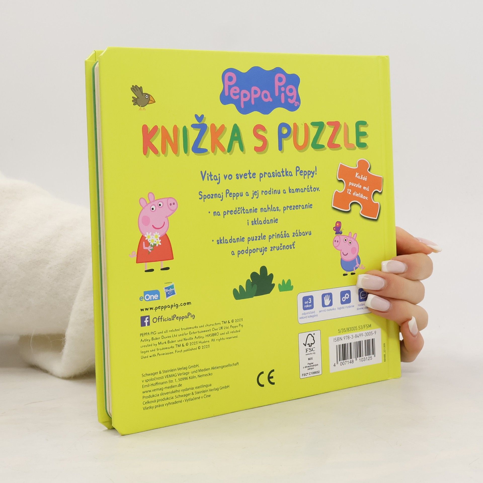 Kolektiv autorů Knížka s puzzle. Peppa Pig