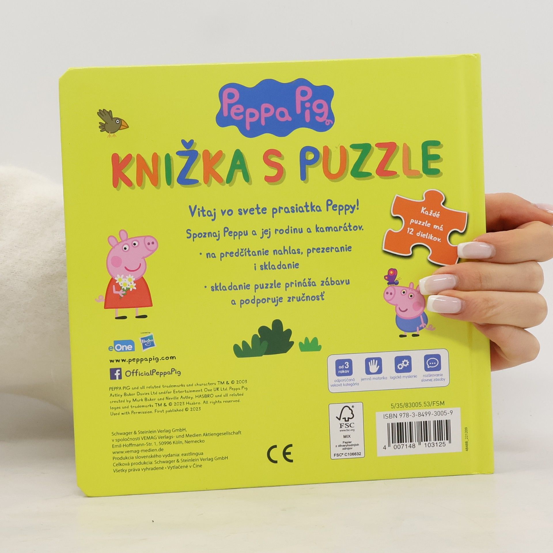 Kolektiv autorů Knížka s puzzle. Peppa Pig