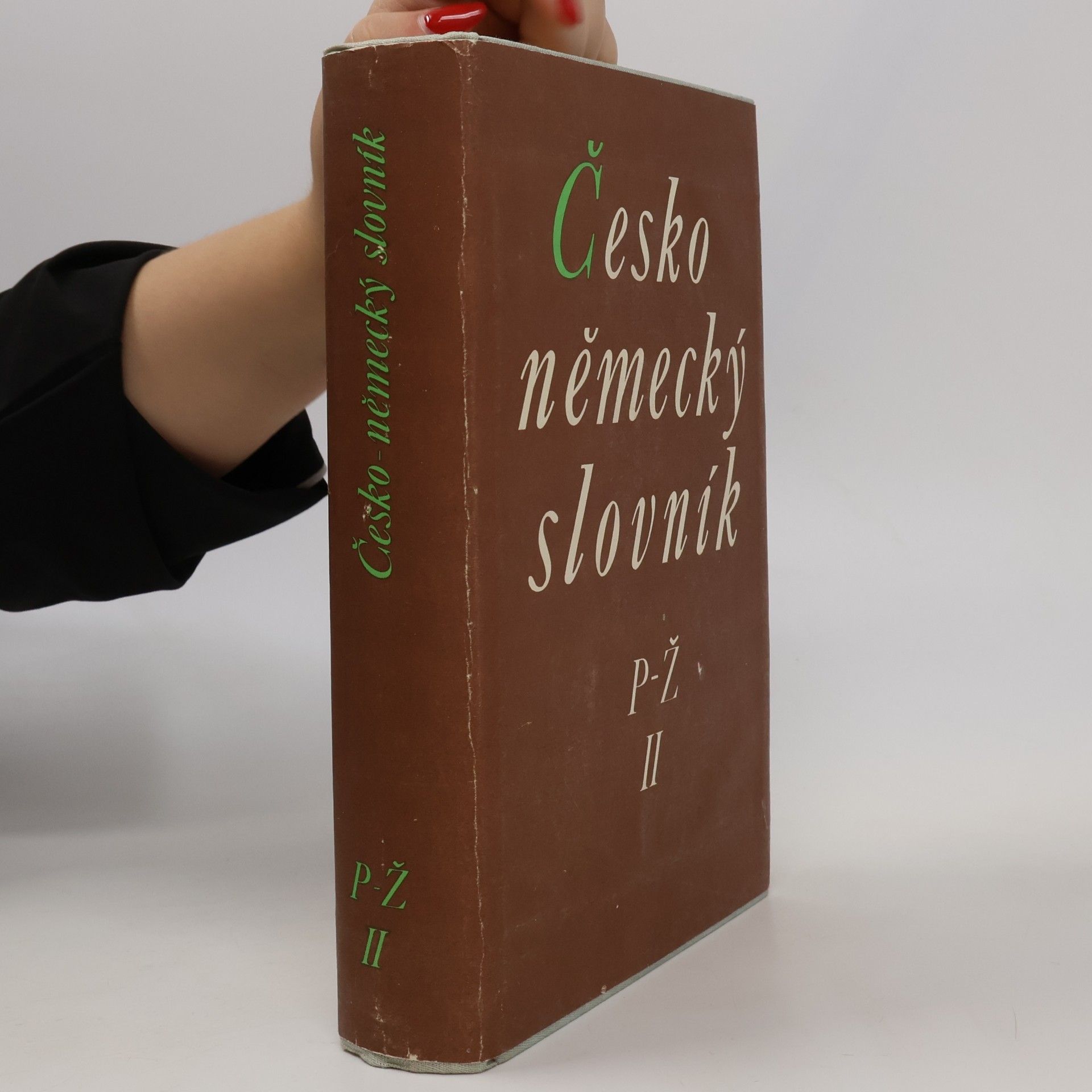Hugo Siebenschein Česko německý slovník II