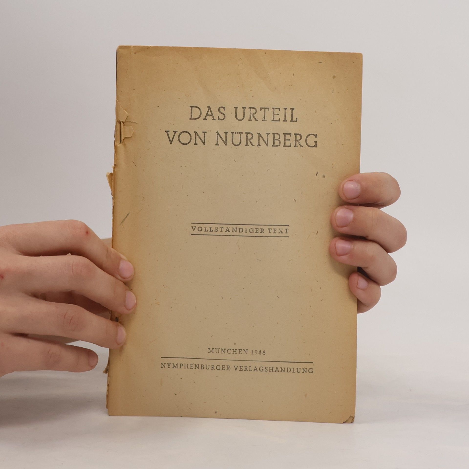 Autorenkollektiv Das Urteil von Nürnberg
