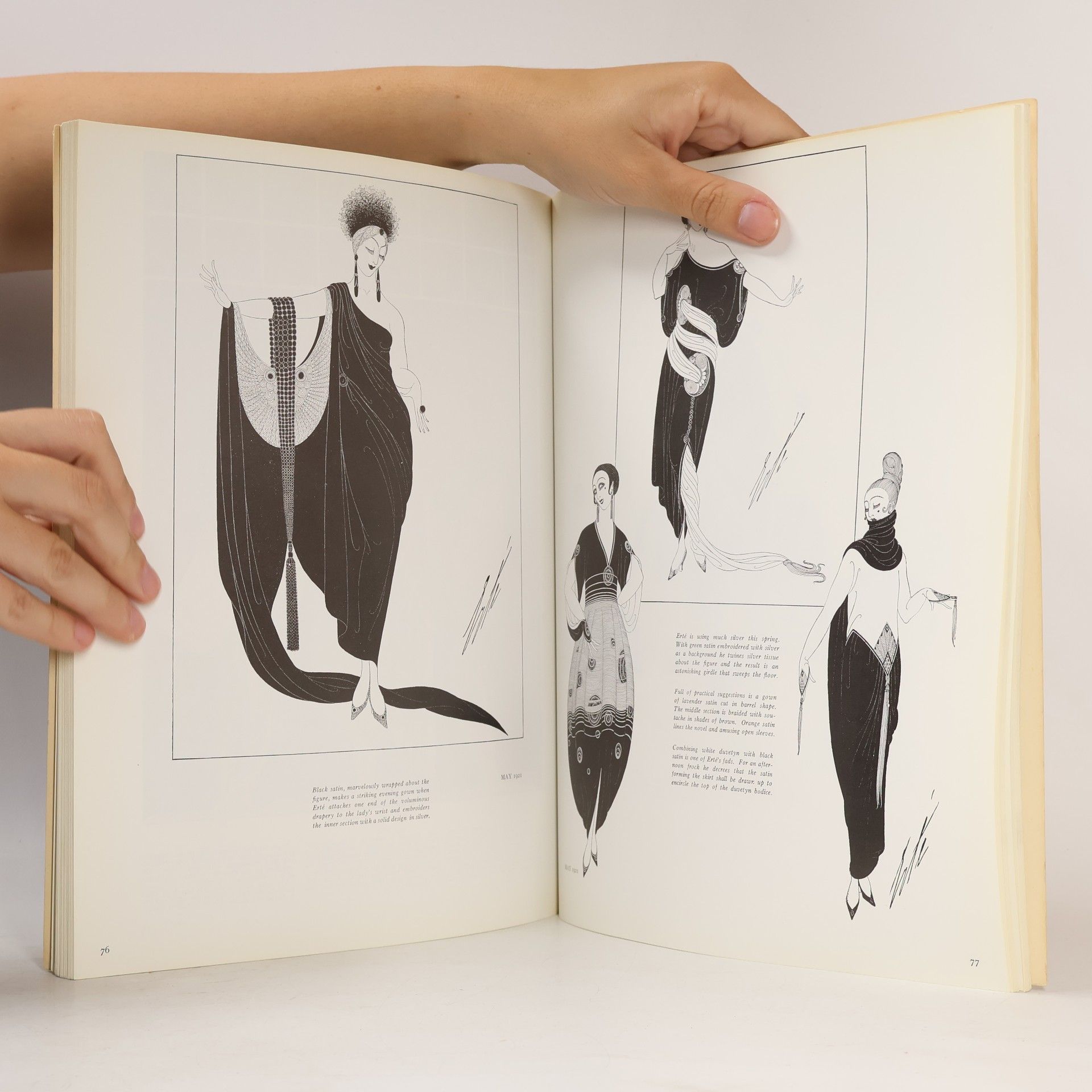 Stella Blum Designs by Erté : fashion drawings and illustrations from "Harper's Bazar"