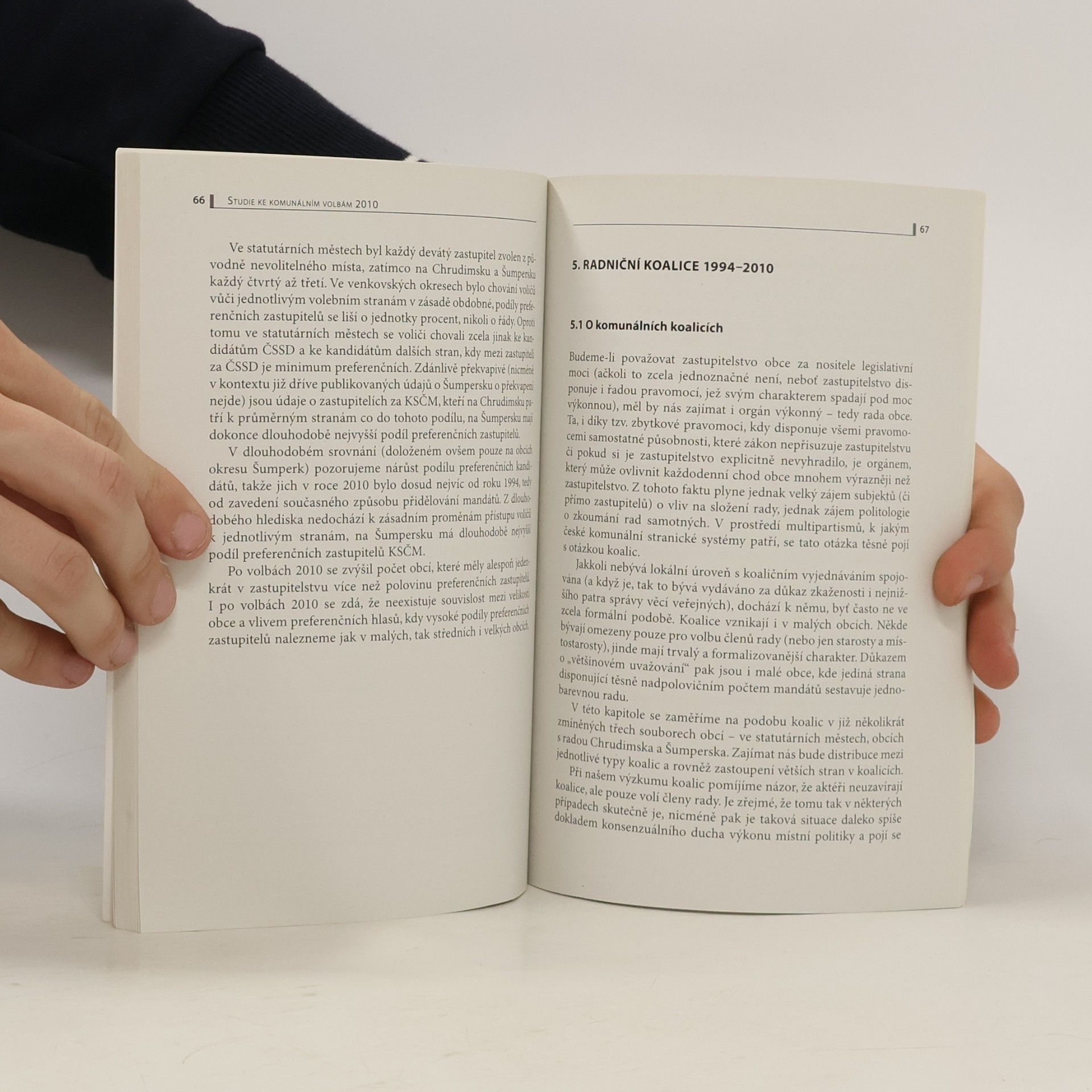 Stanislav Balík Studie ke komunálním volbám 2010