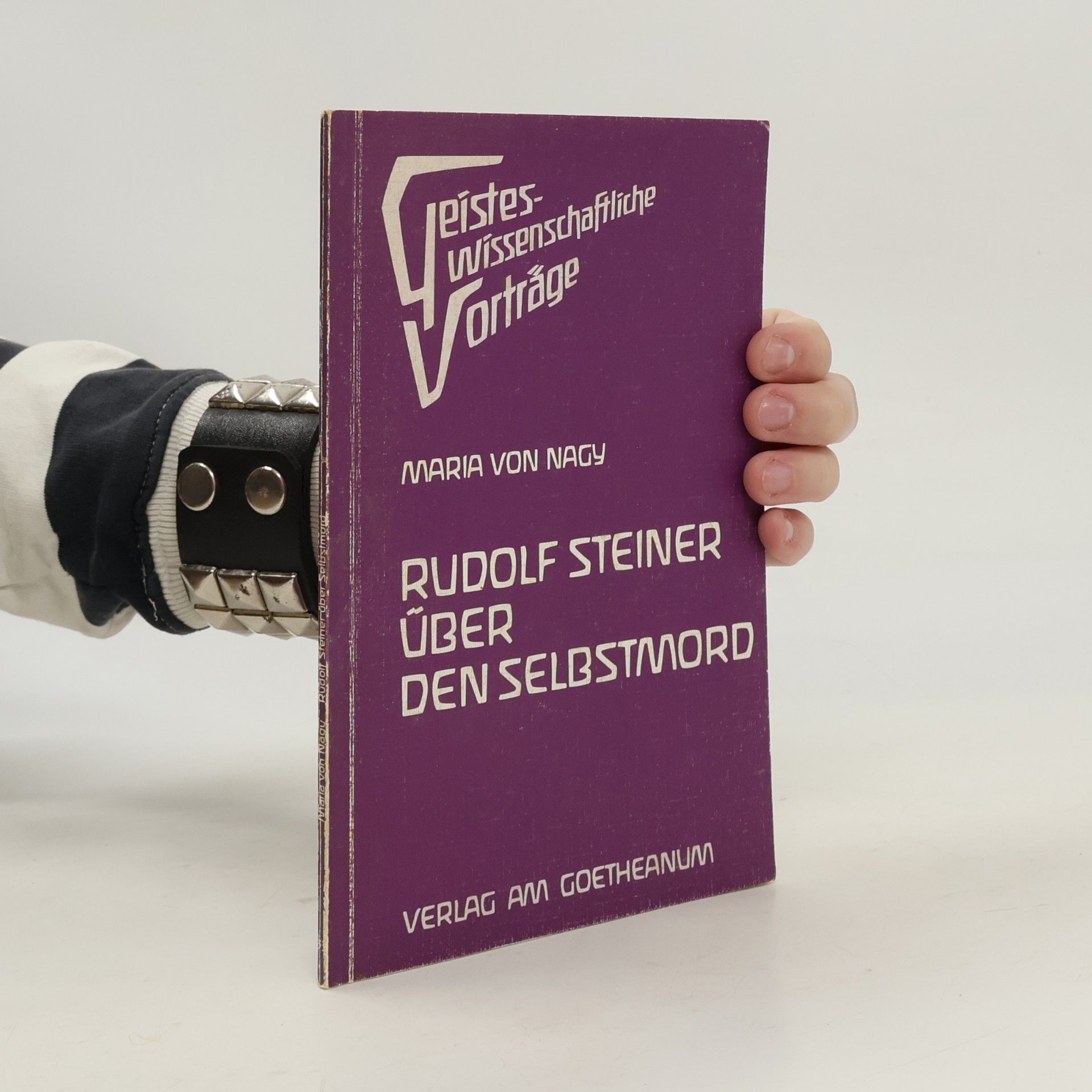 Geisteswissenschaftliche Vorträge: Rudolf Steiner über den Selbstmord