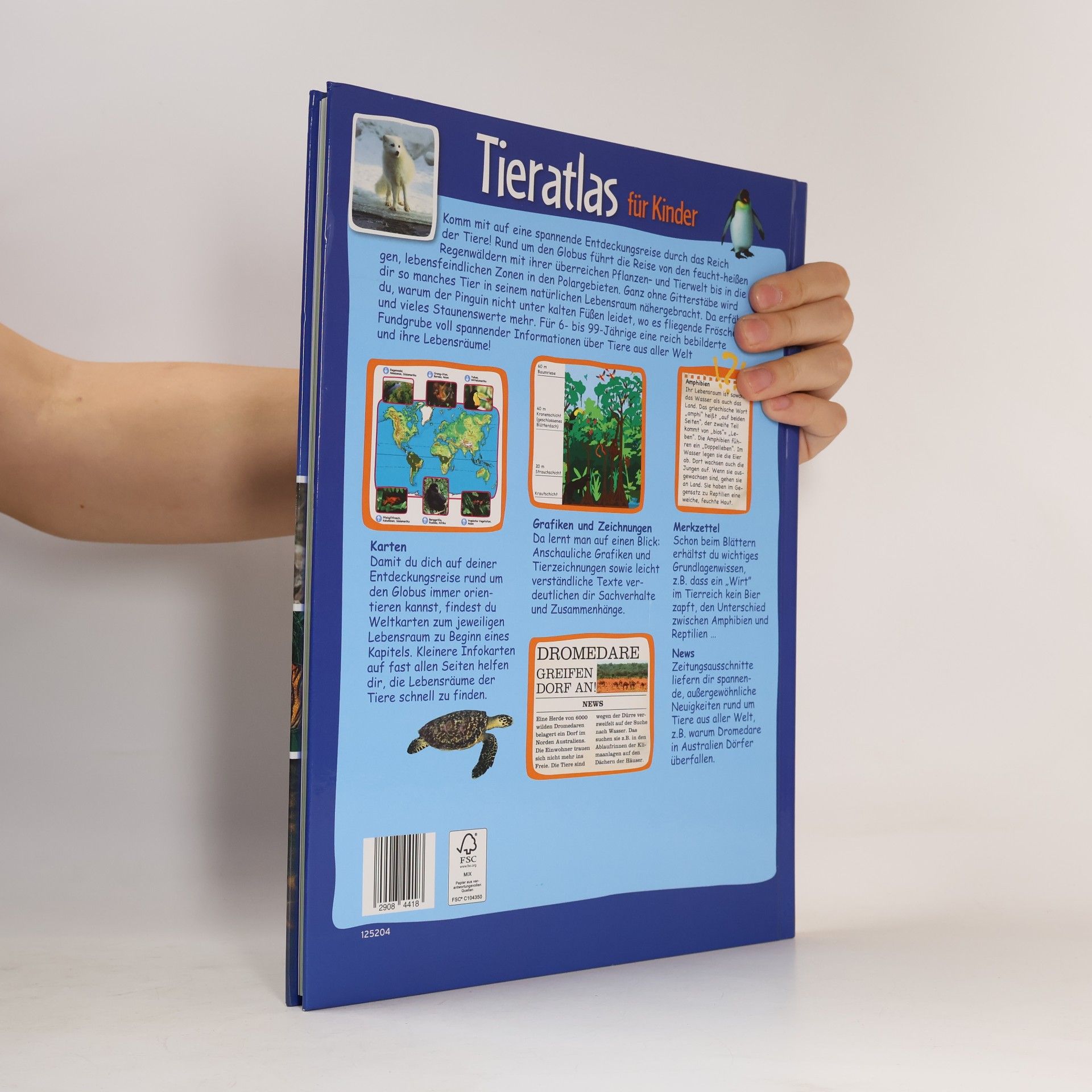 Various authors Tieratlas für Kinder