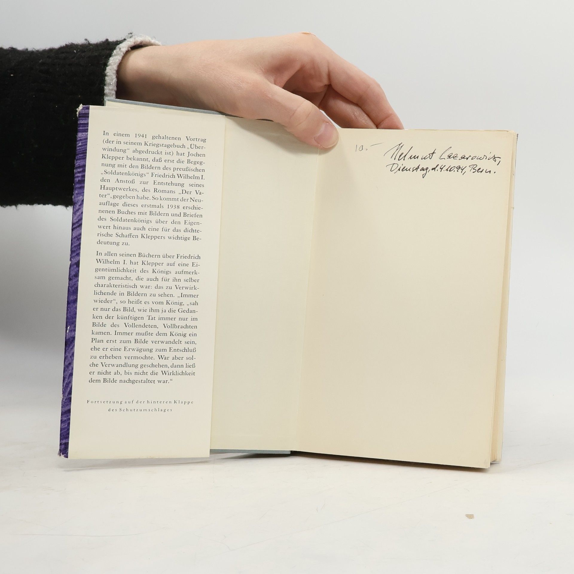 Jochen Klepper In tormentis pinxit