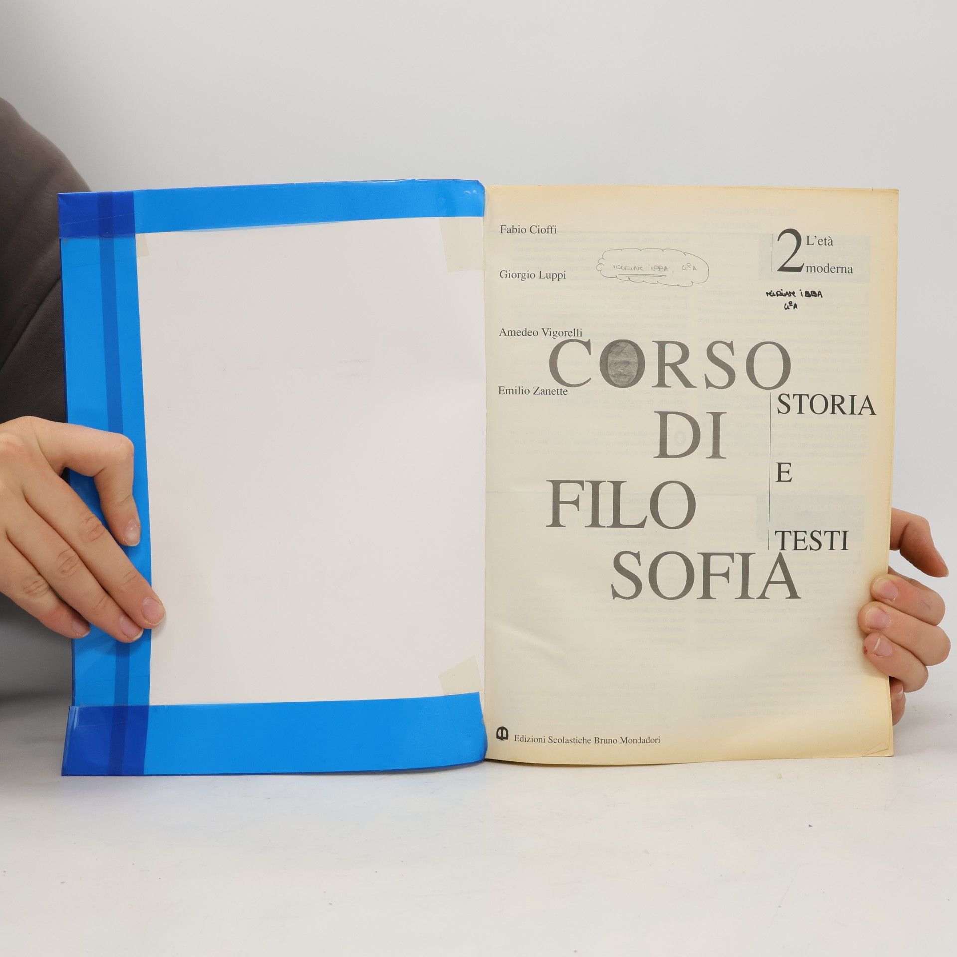Fabio Cioffi Corso di filosofia