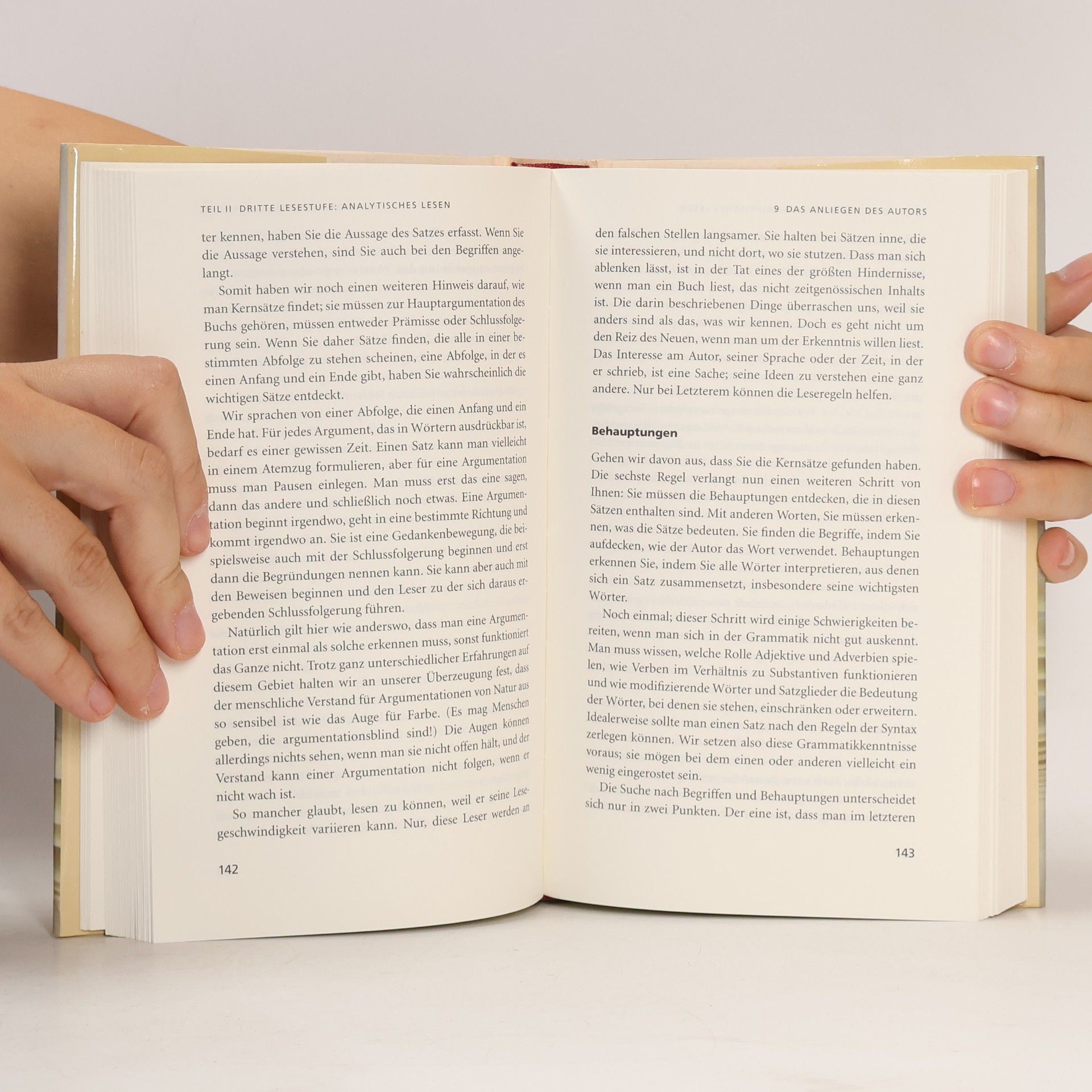 Mortimer Adler Wie man ein Buch liest