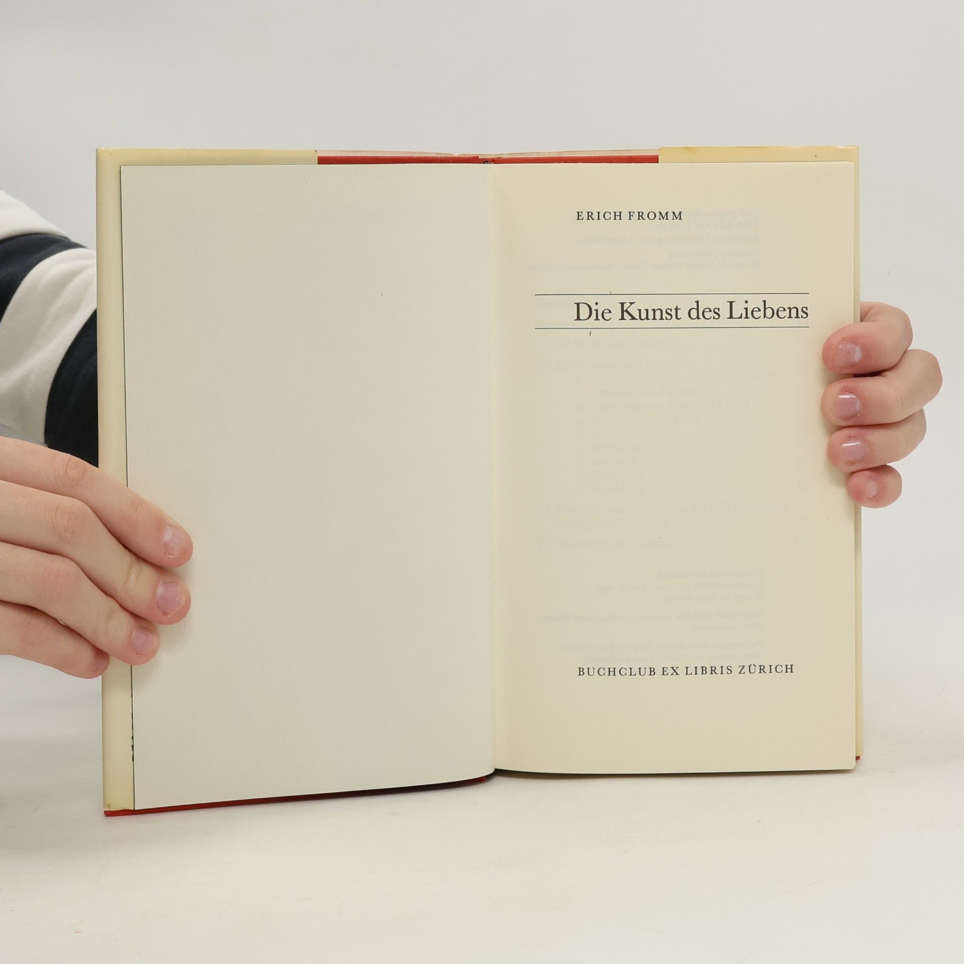 Erich Fromm Die Kunst des Liebens