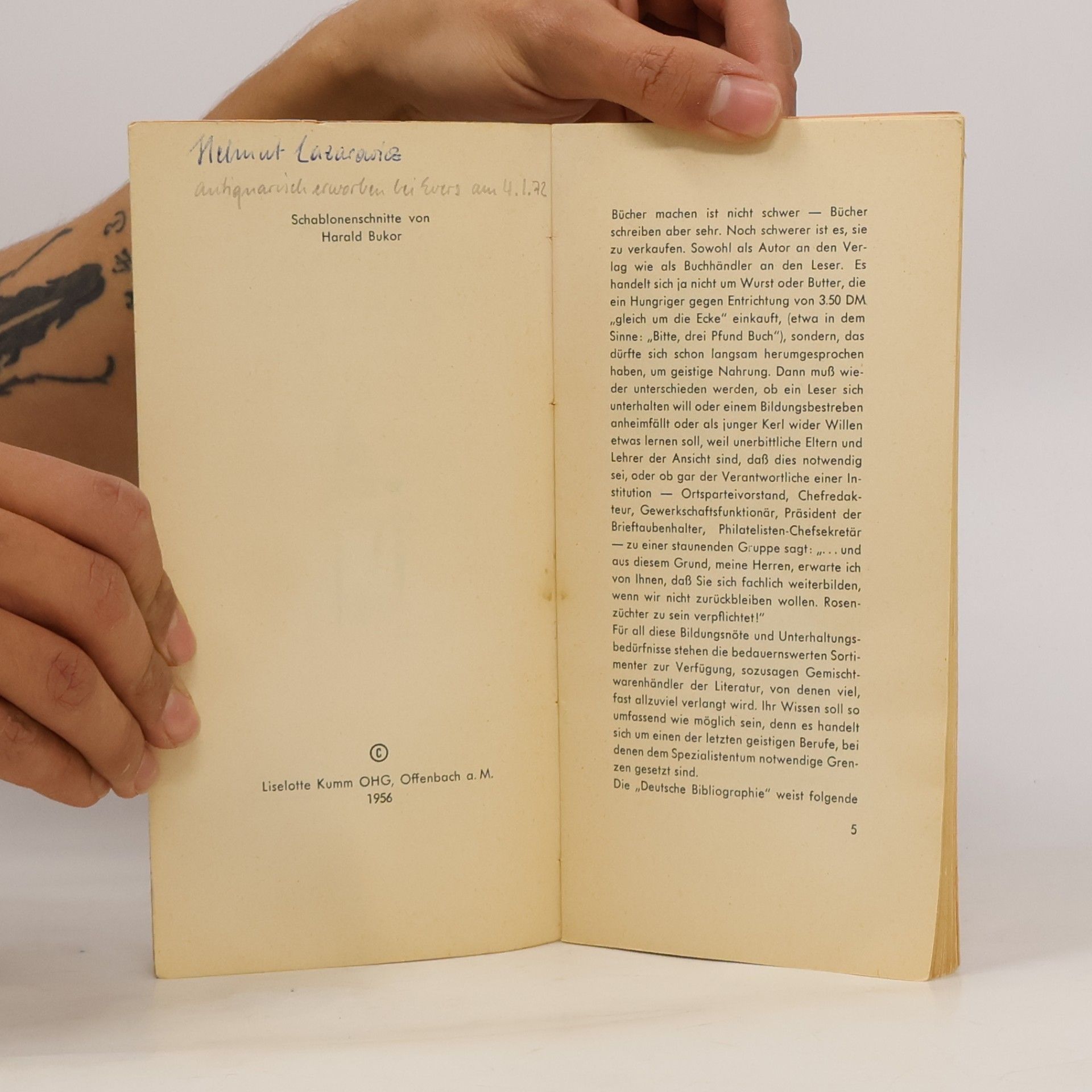 Jan Herchenröder Bücher - eine seltsame Ware