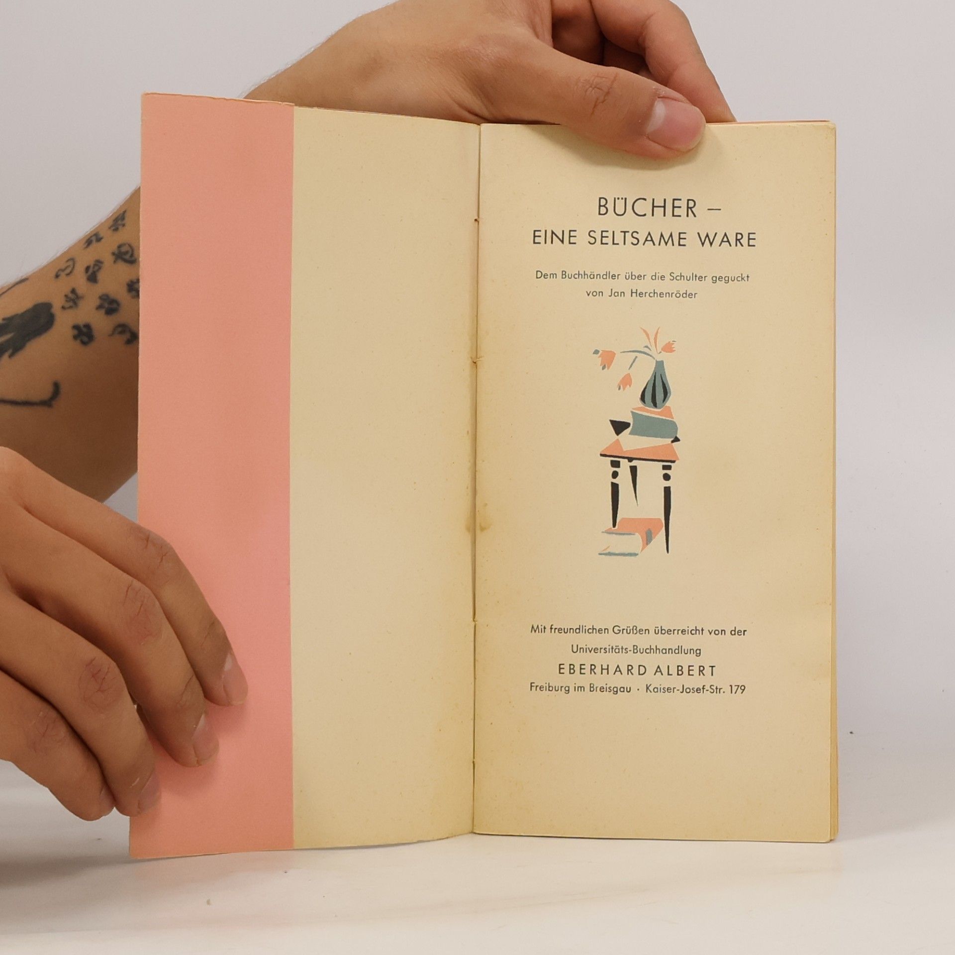 Jan Herchenröder Bücher - eine seltsame Ware