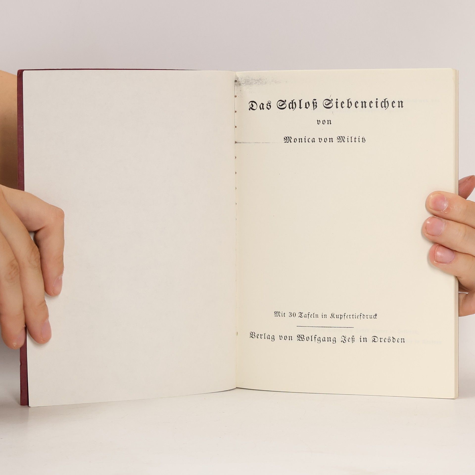 Monica von Miltitz Das Schloß Siebeneichen