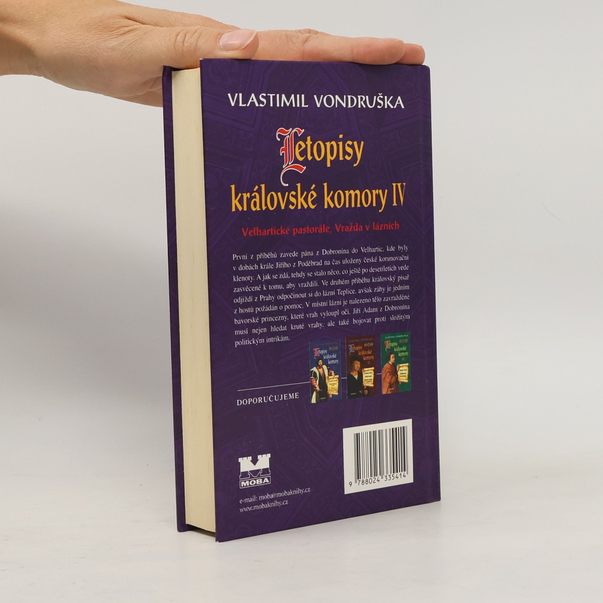 Vlastimil Vondruška Letopisy královské komory IV