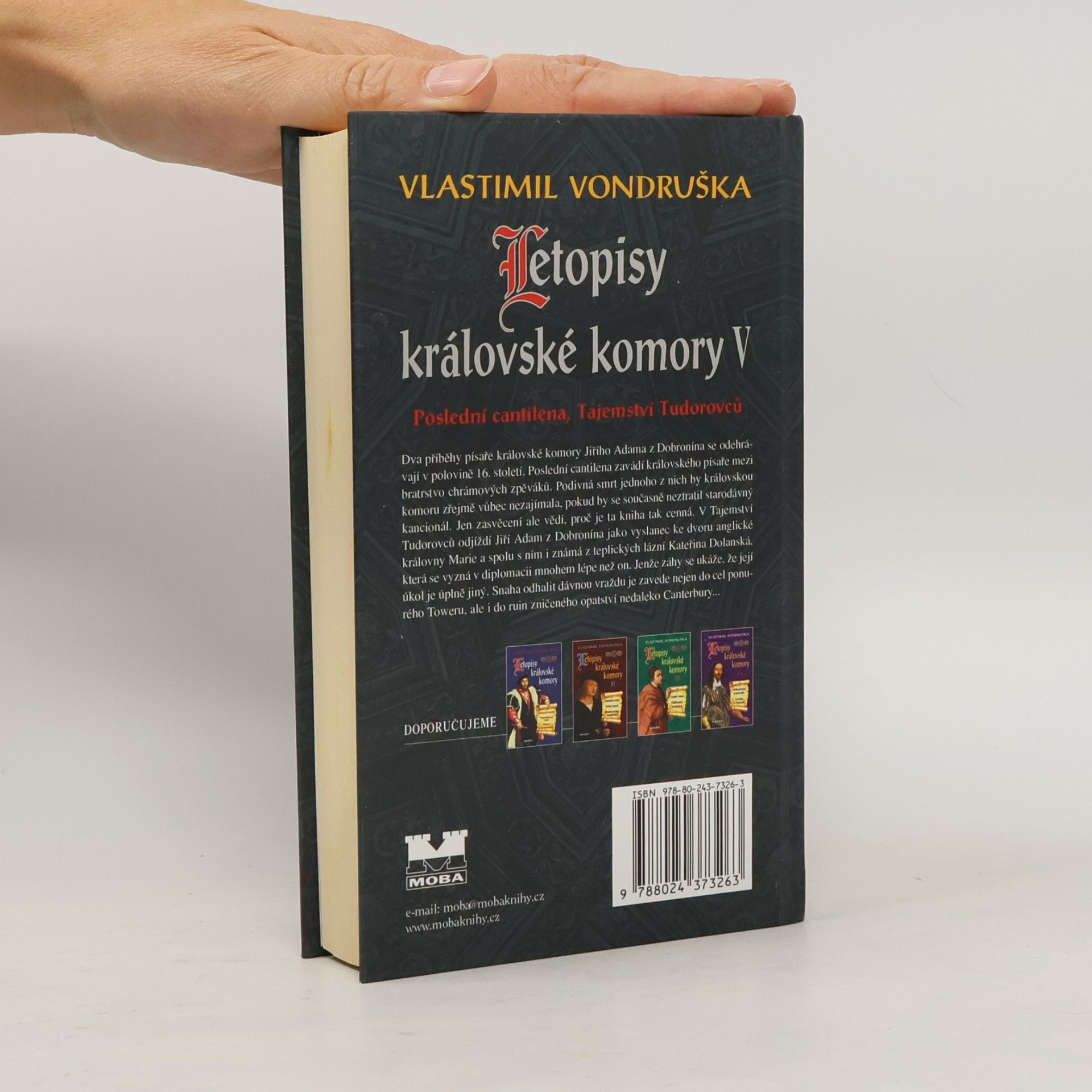 Vlastimil Vondruška Poslední cantilena. Tajemství Tudorovců.