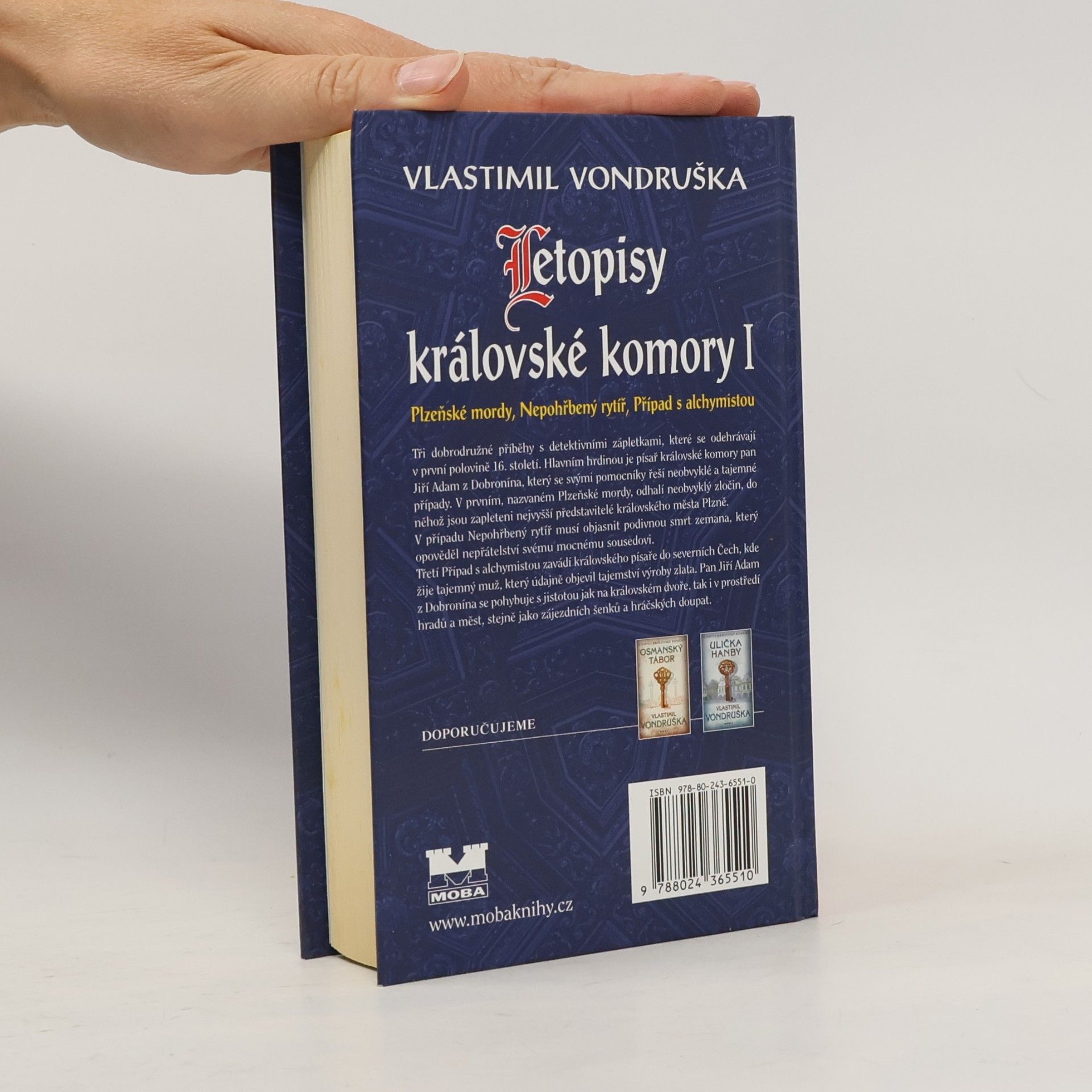 Vlastimil Vondruška Letopisy královské komory 1 (Plzeňské mordy, Nepohřbený rytíř, Případ s alchymistou)