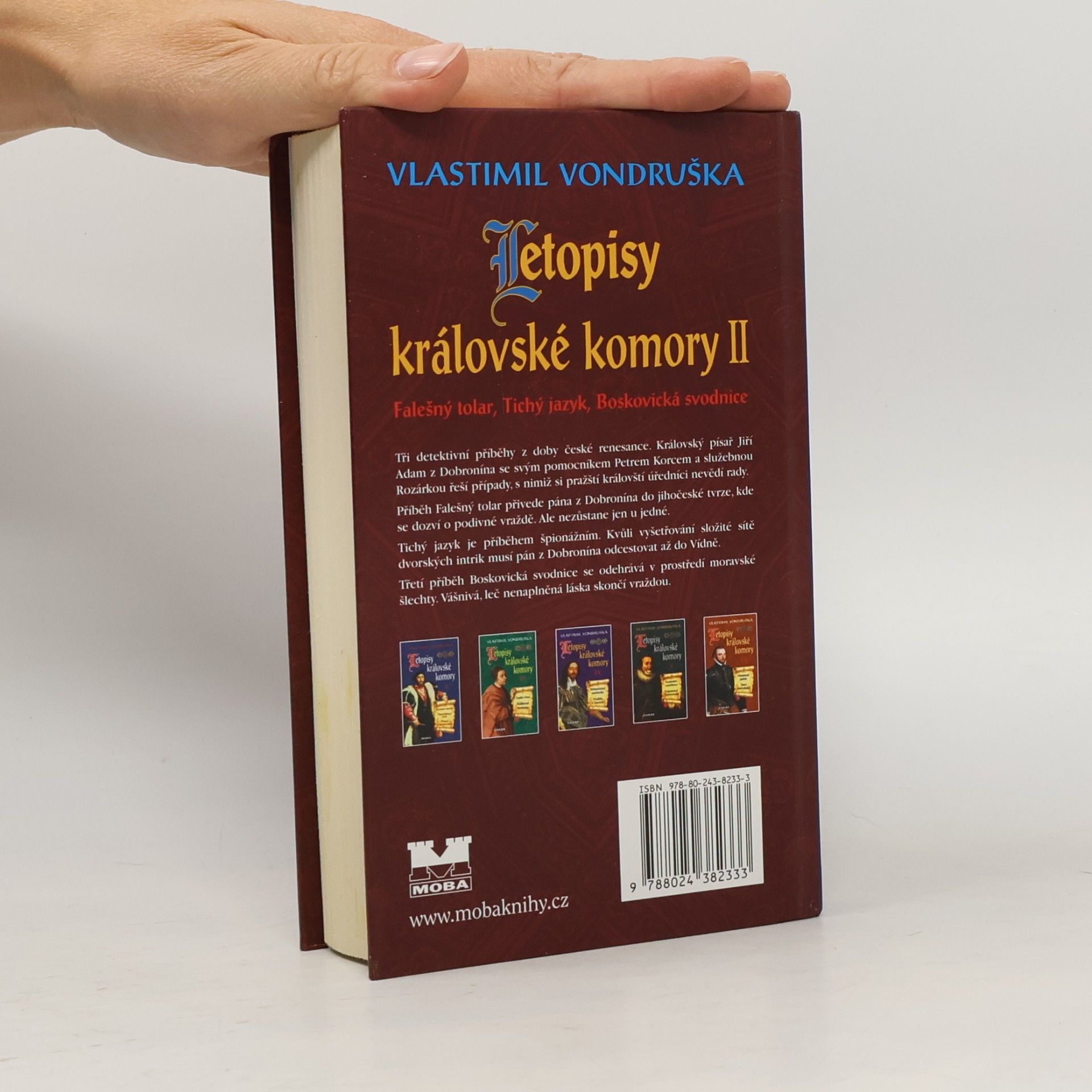 Vlastimil Vondruška Letopisy královské komory. Falešný tolar. Tichý jazyk. Boskovická svodnice. II. díl