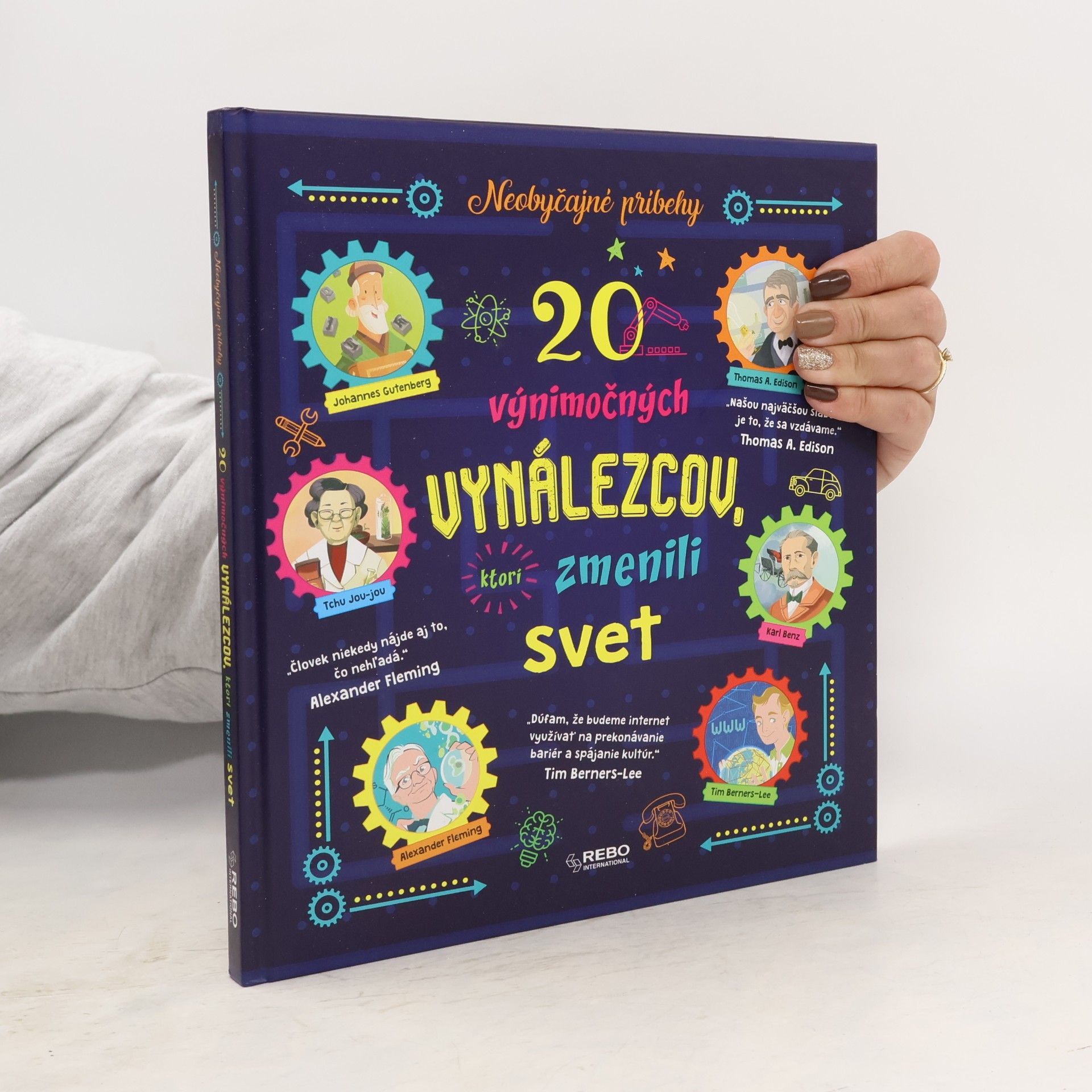 Kolektiv autorů 20 výnimočných vynálezcov, ktori zmenili svet