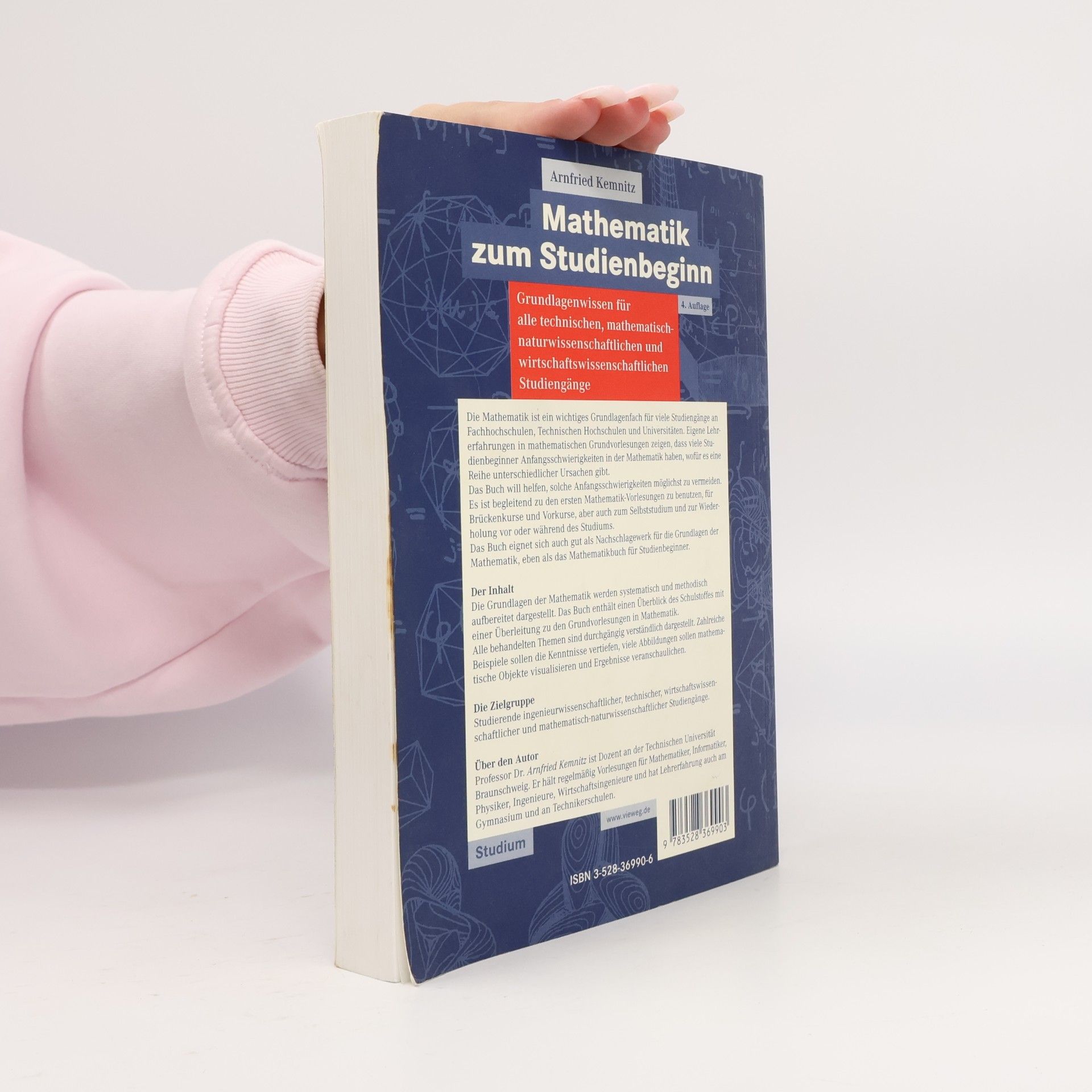Arnfried Kemnitz Mathematik zum Studienbeginn - 4. Auflage