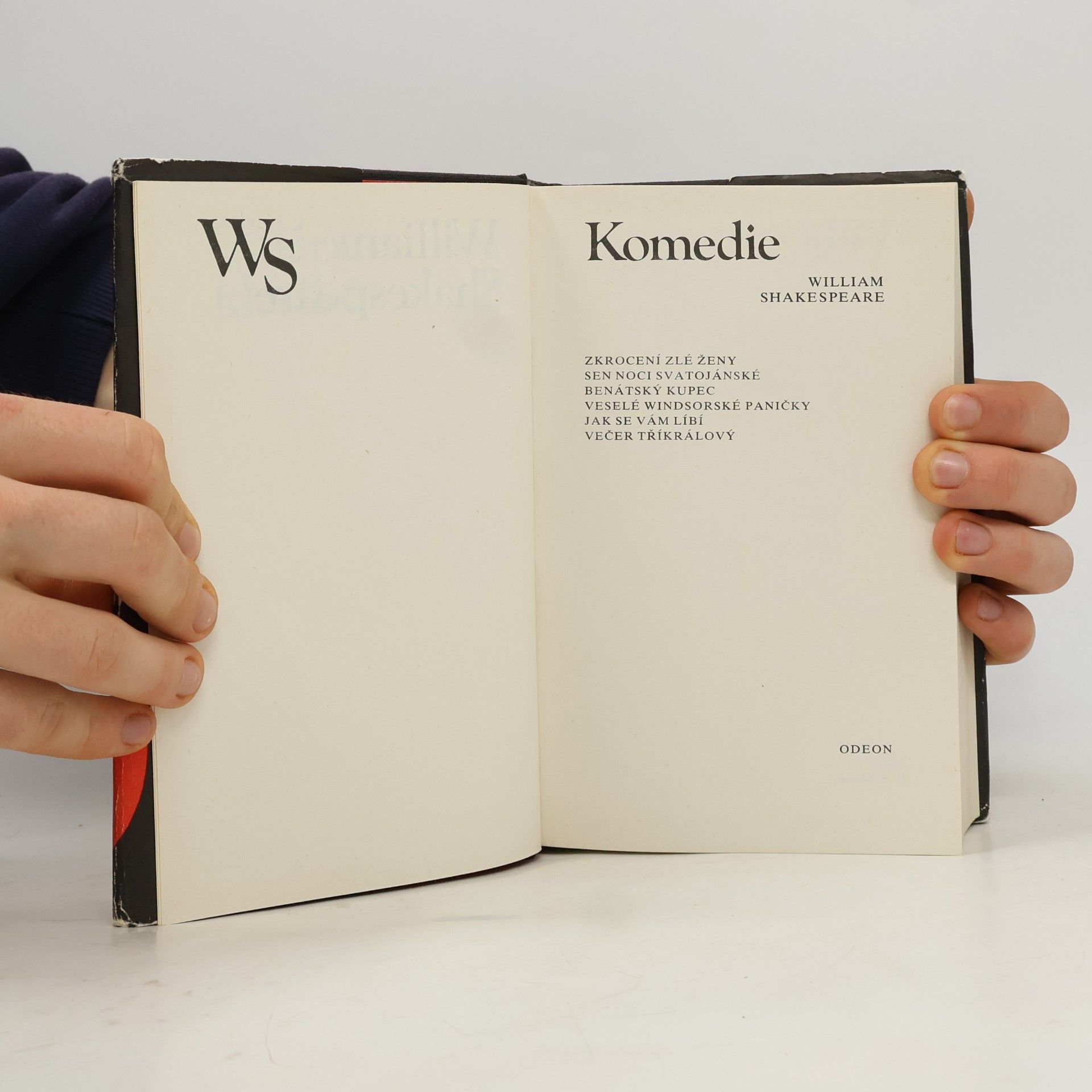 William Shakespeare Komedie