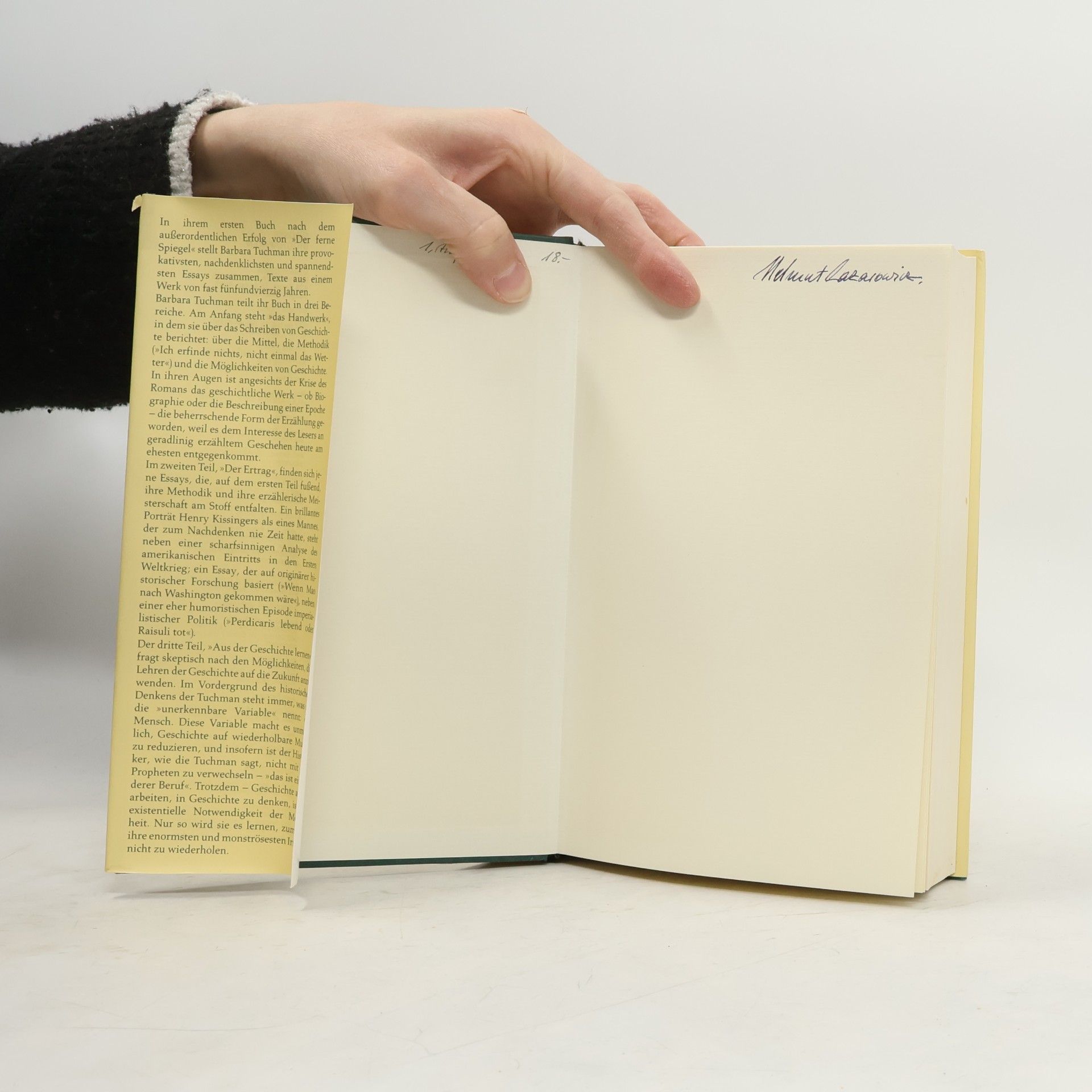 Barbara Wertheim Tuchman In Geschichte denken