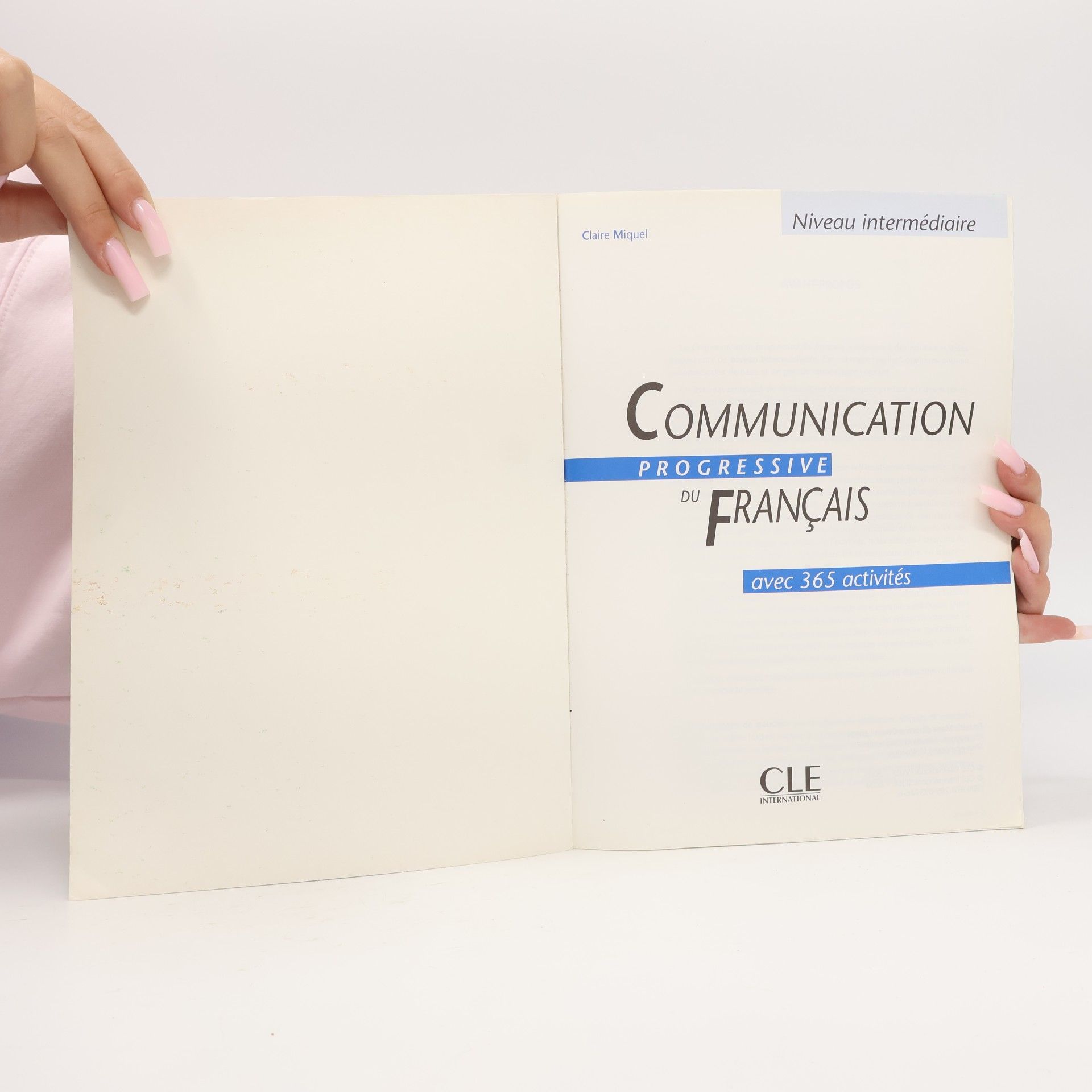 Claire Leroy-Miquel Communication progressive du français. Niveau intermédiaire