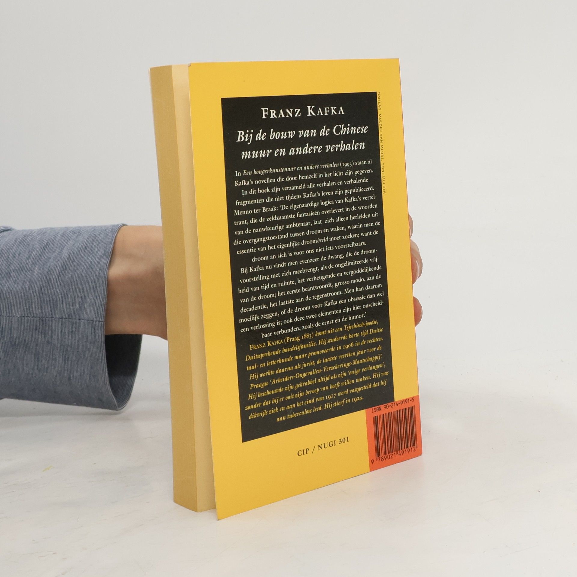 Franz Kafka Bij de bouw van de Chinese muur en andere verhalen