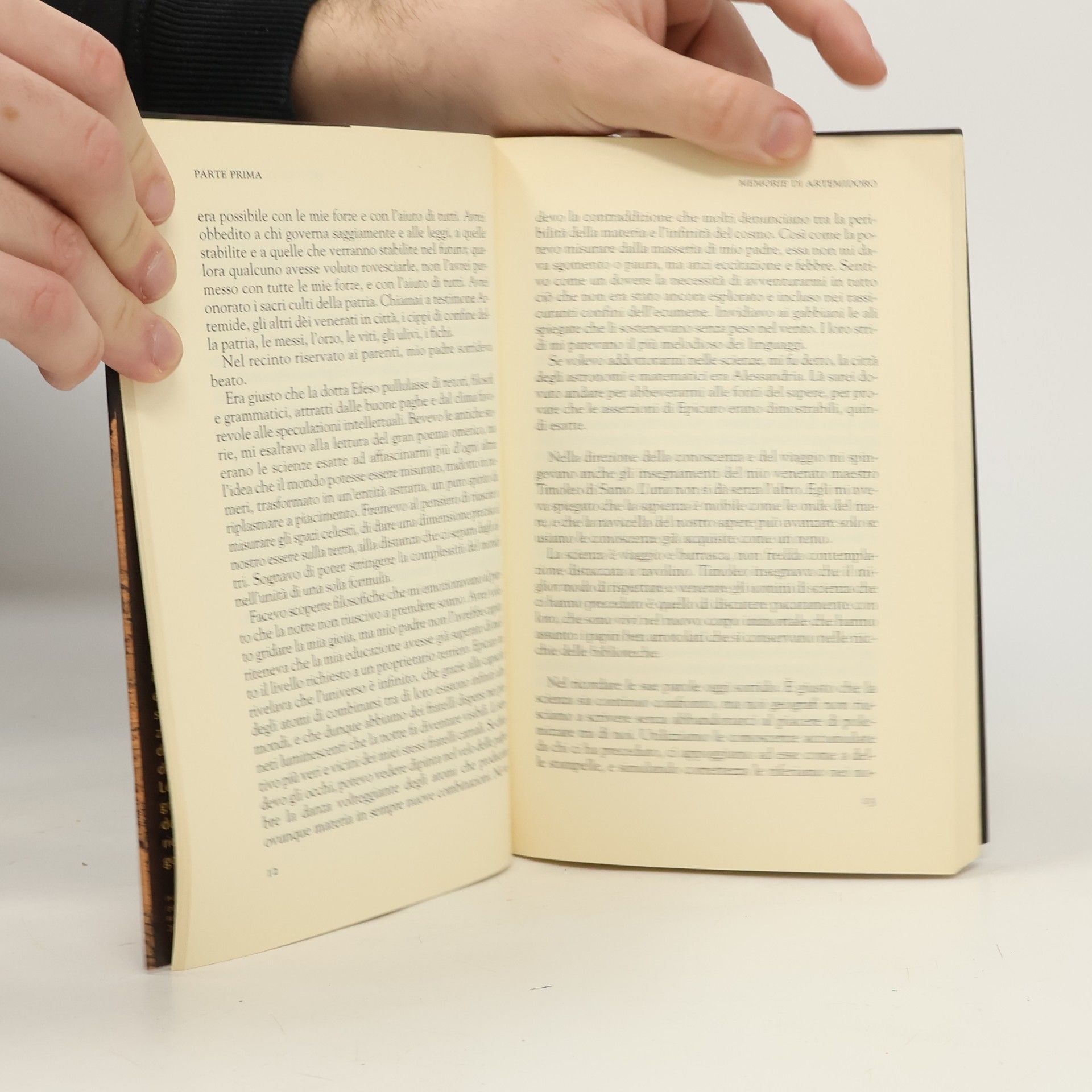Ernesto Ferrero La misteriosa storia del papiro di Artemidoro