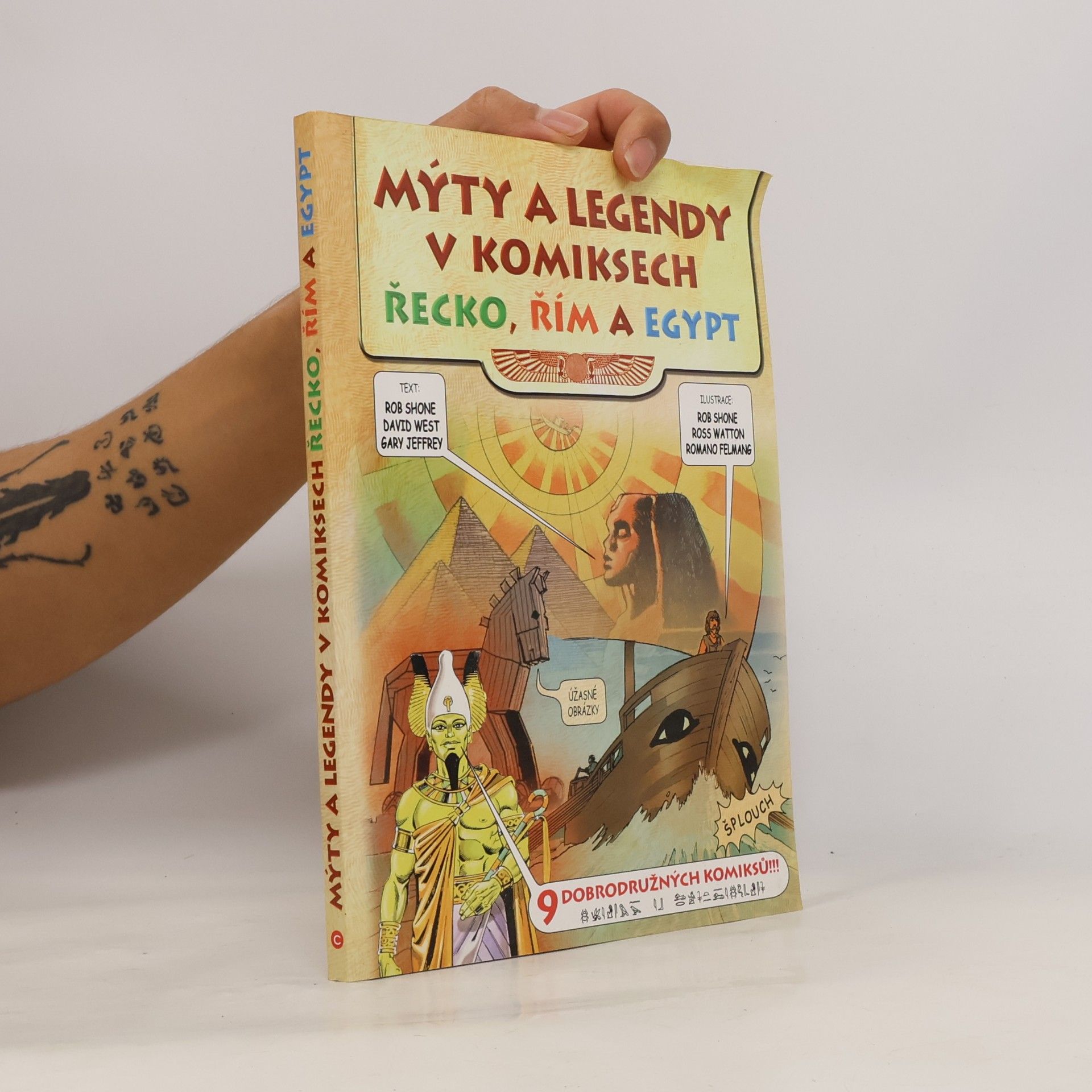 Mýty a legendy v komiksech. Řecko, Řím a Egypt