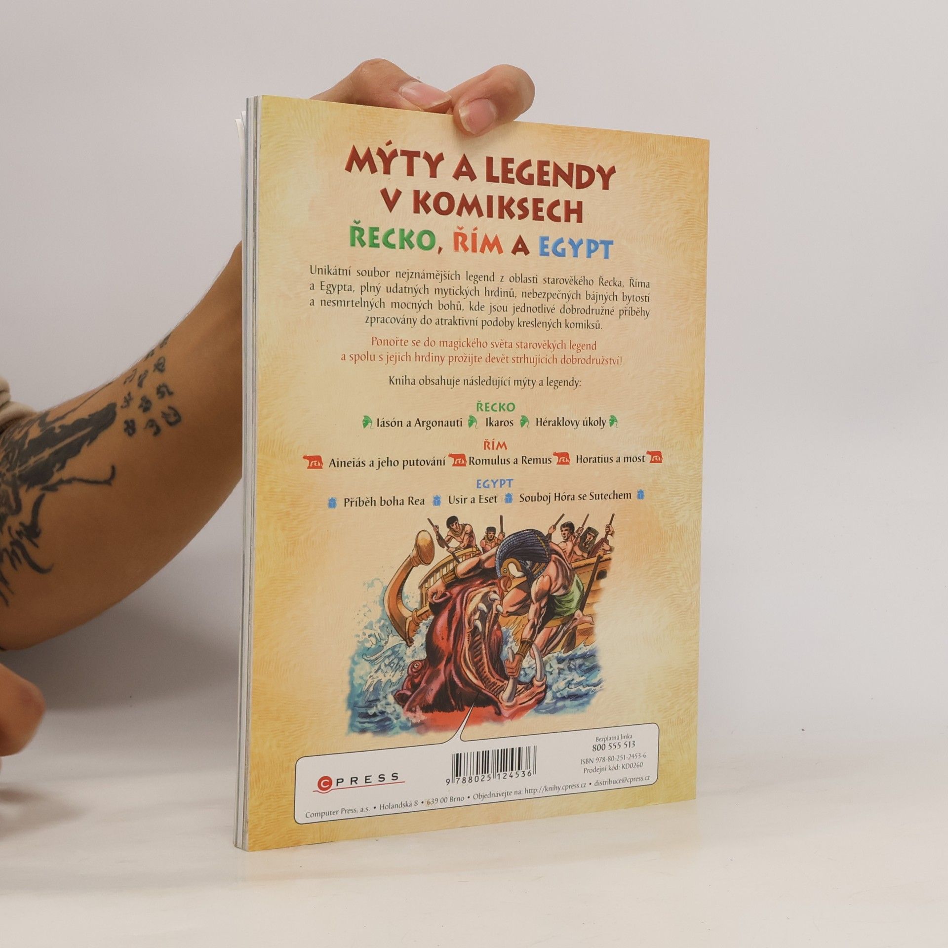 Rob Shone Mýty a legendy v komiksech. Řecko, Řím a Egypt
