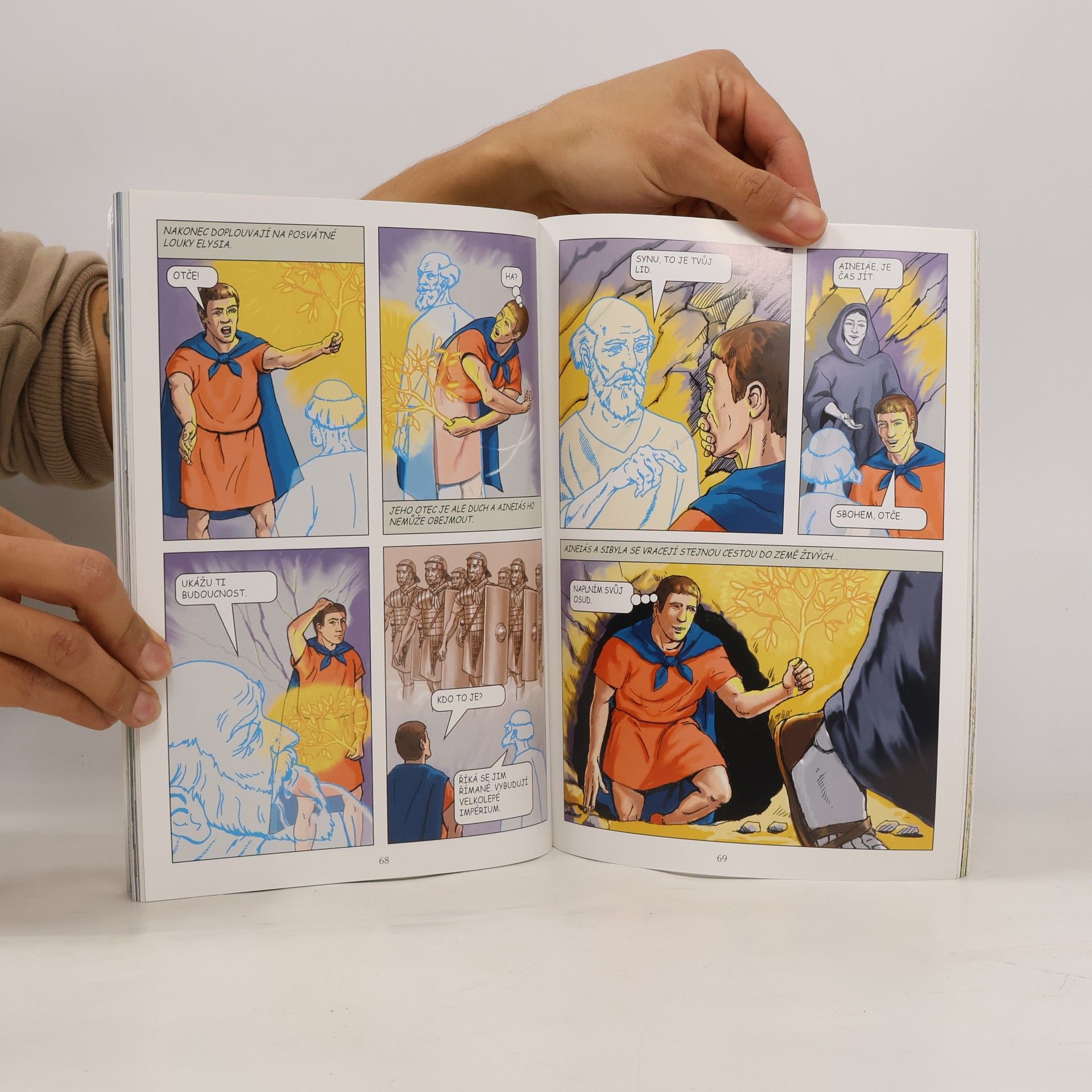 Rob Shone Mýty a legendy v komiksech. Řecko, Řím a Egypt