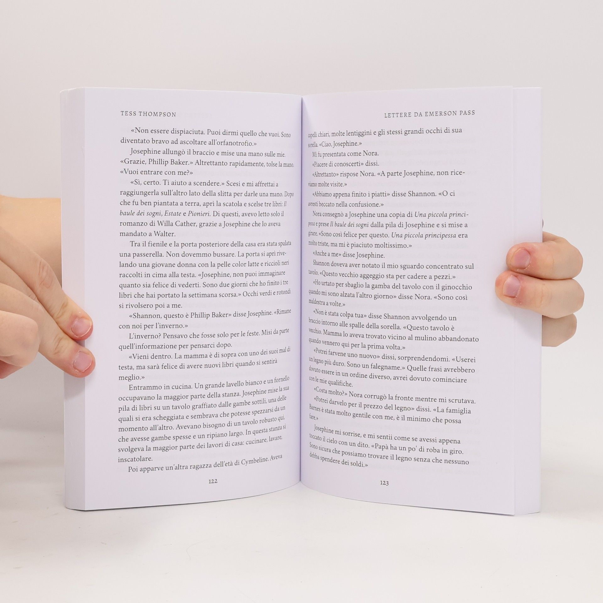 Tess Thompson Lettere da Emerson Pass