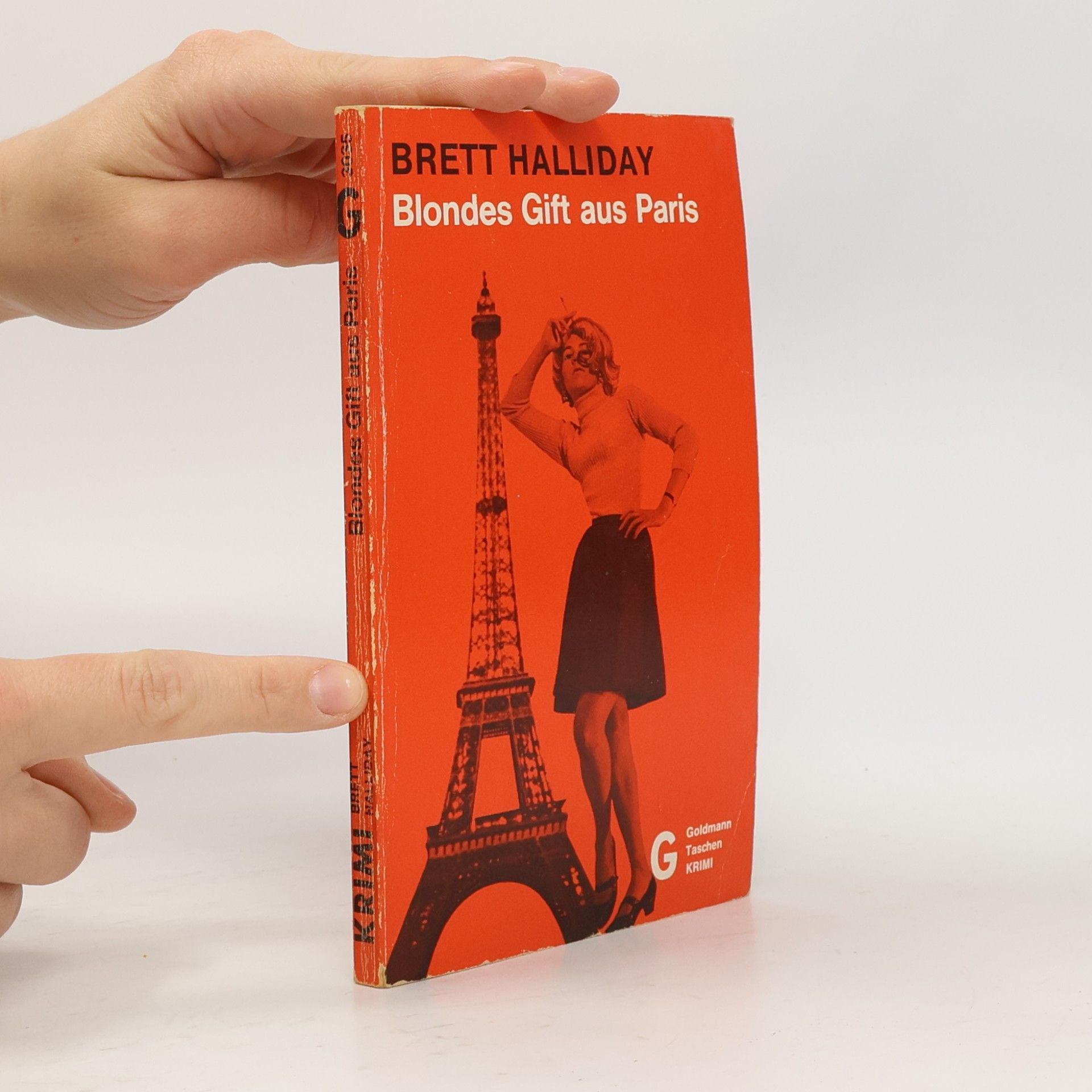 Brett Halliday Blondes Gift aus Paris